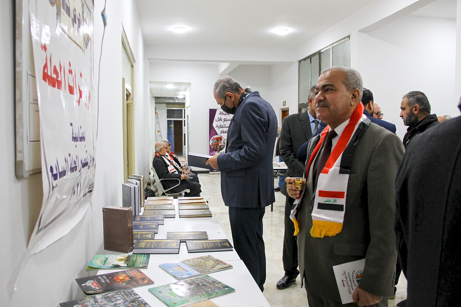 وفدُ مركز تراث الحِلَّة يشاركُ في مهرجان التمصير السابع