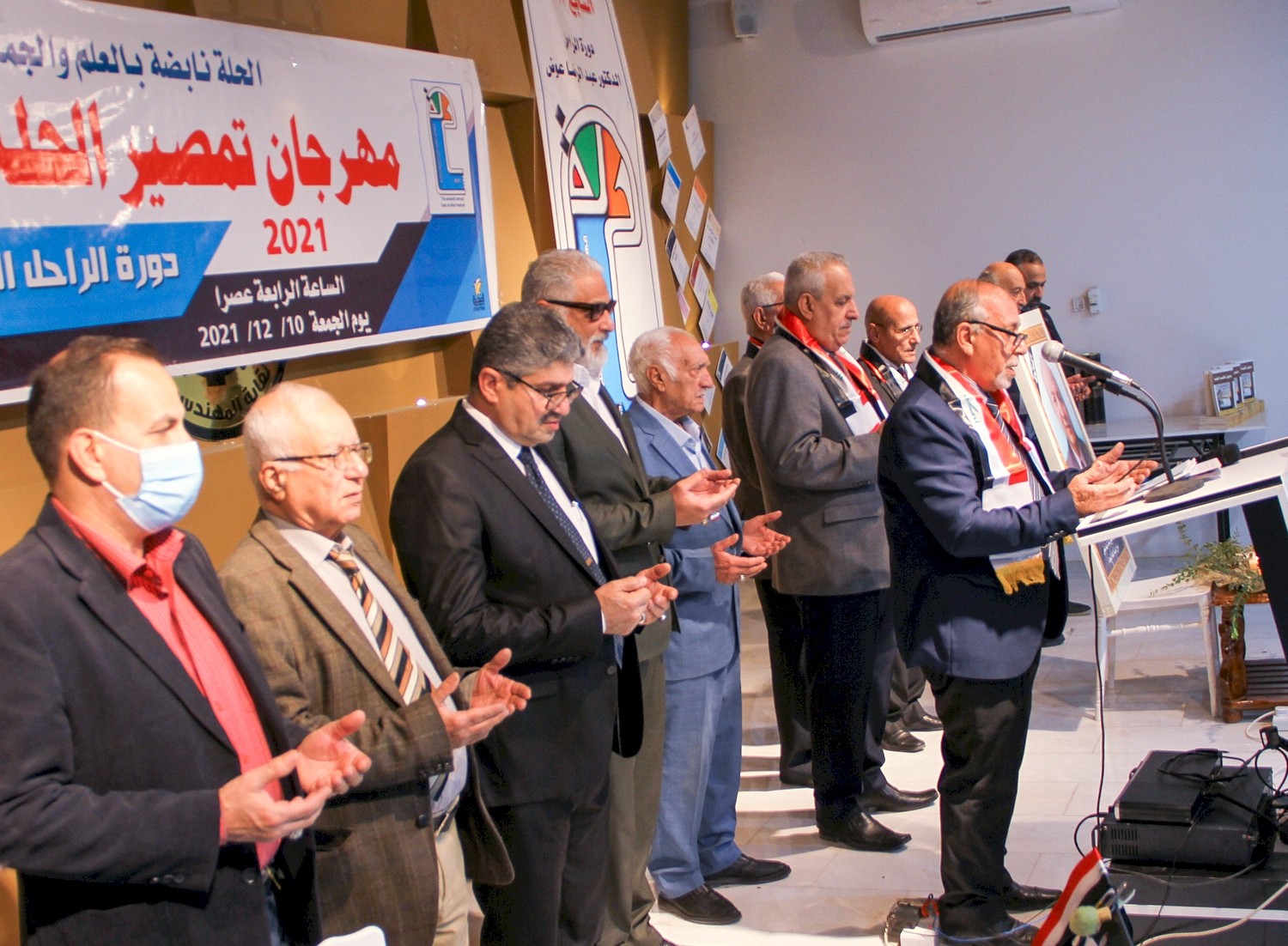 وفدُ مركز تراث الحِلَّة يشاركُ في مهرجان التمصير السابع