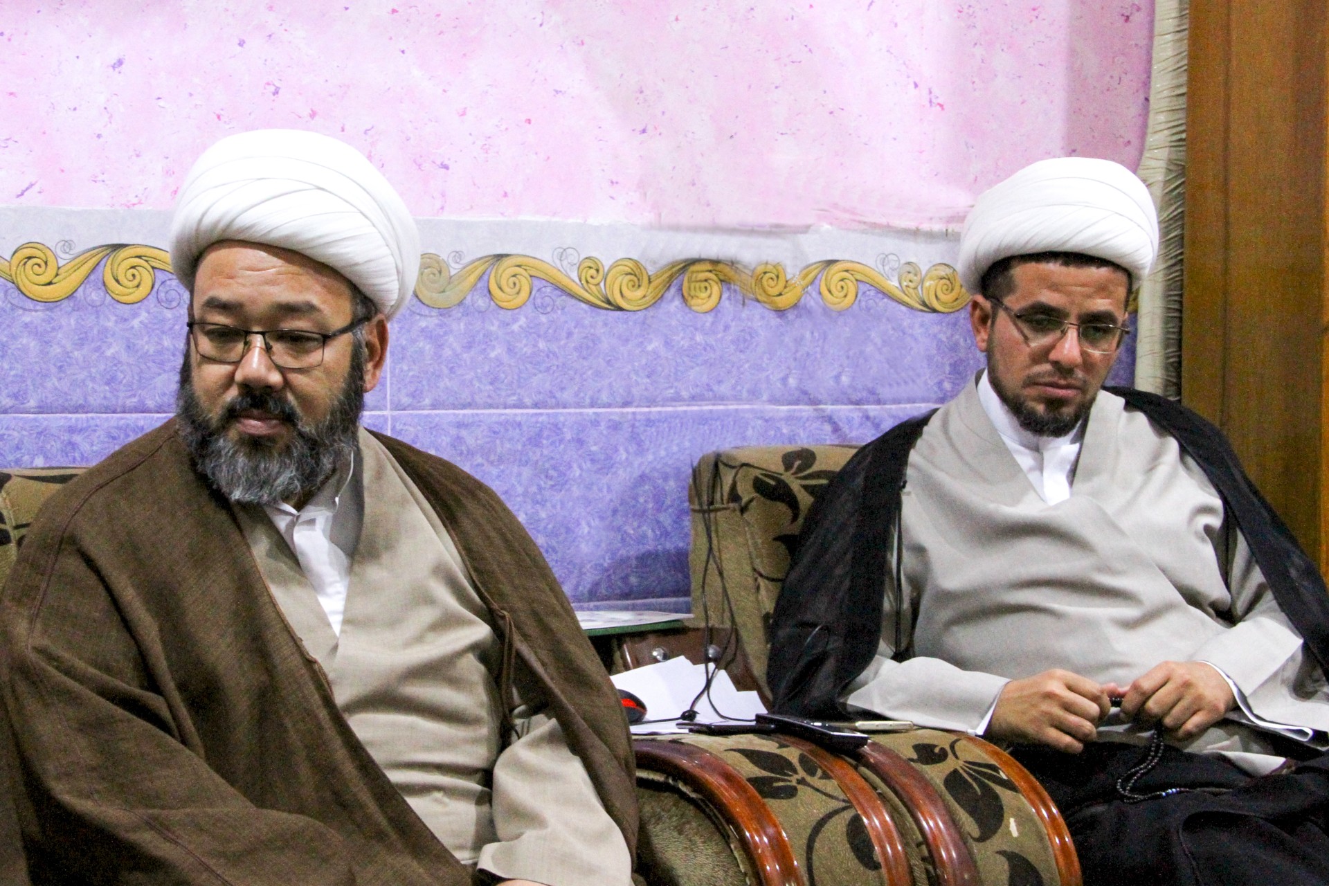 مدير مركز الشيخ الطوسي في ضيافة مركز تراث الحِلَّة