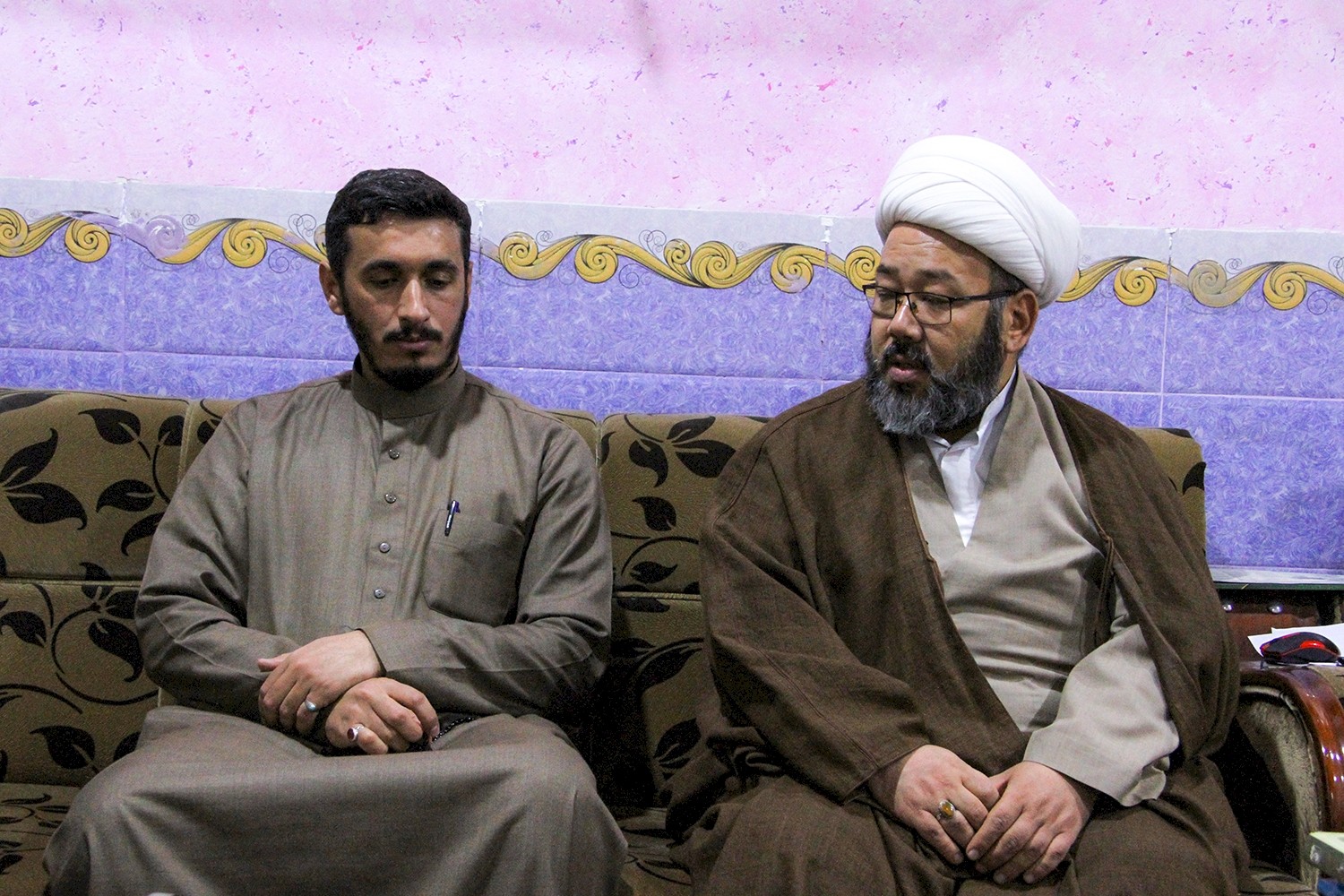 مدير مركز الشيخ الطوسي في ضيافة مركز تراث الحِلَّة