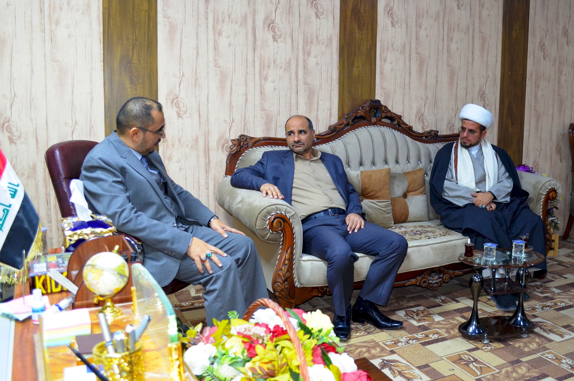 وفد مركز تراث الحِلّة في رحاب كلية الإمام الكاظم عليه السلام