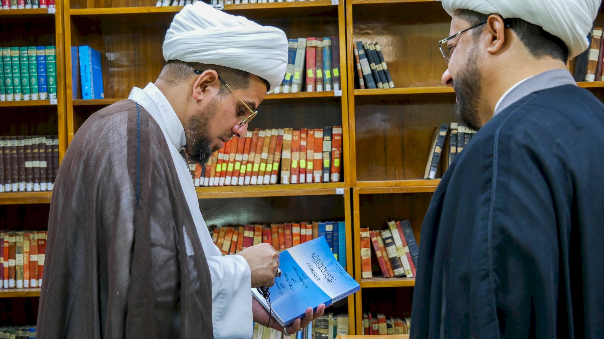 زيارة الى مكتبة العلامة الشيخ آقا بزرك الطهراني (قدس سره)