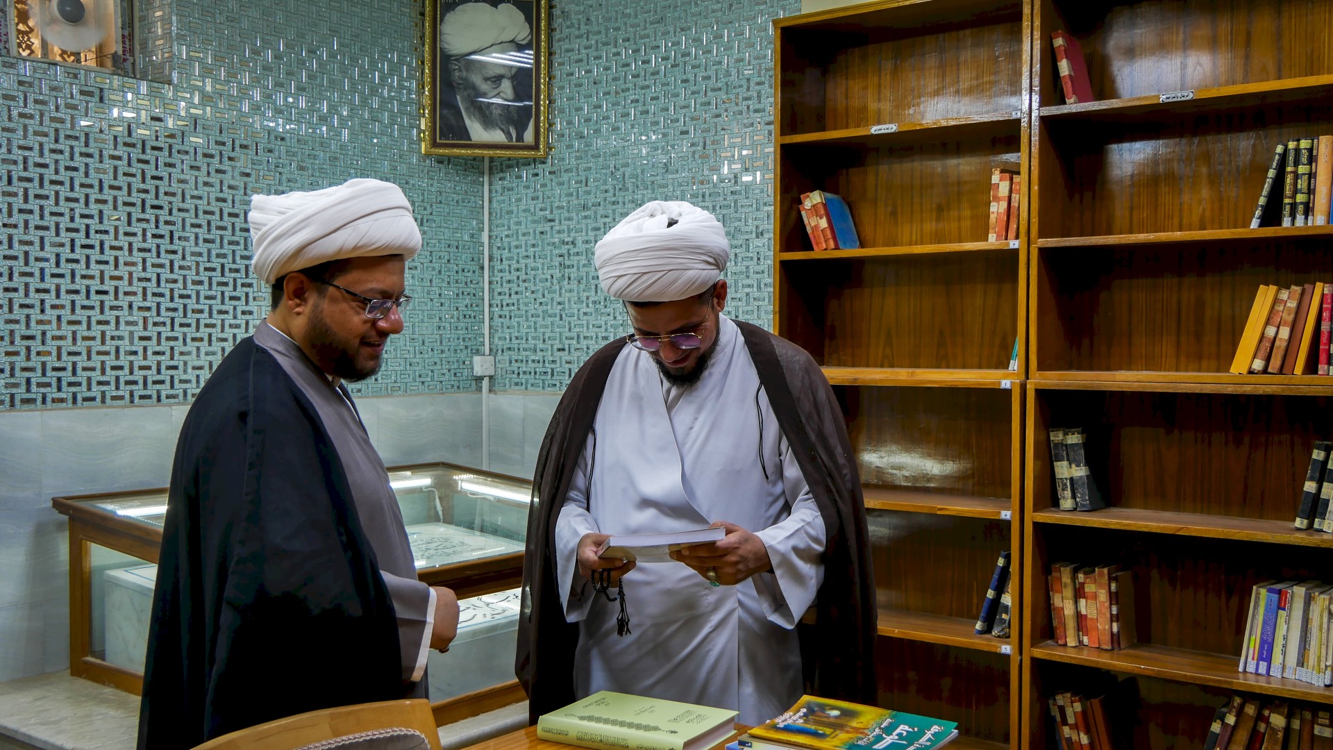 زيارة الى مكتبة العلامة الشيخ آقا بزرك الطهراني (قدس سره)