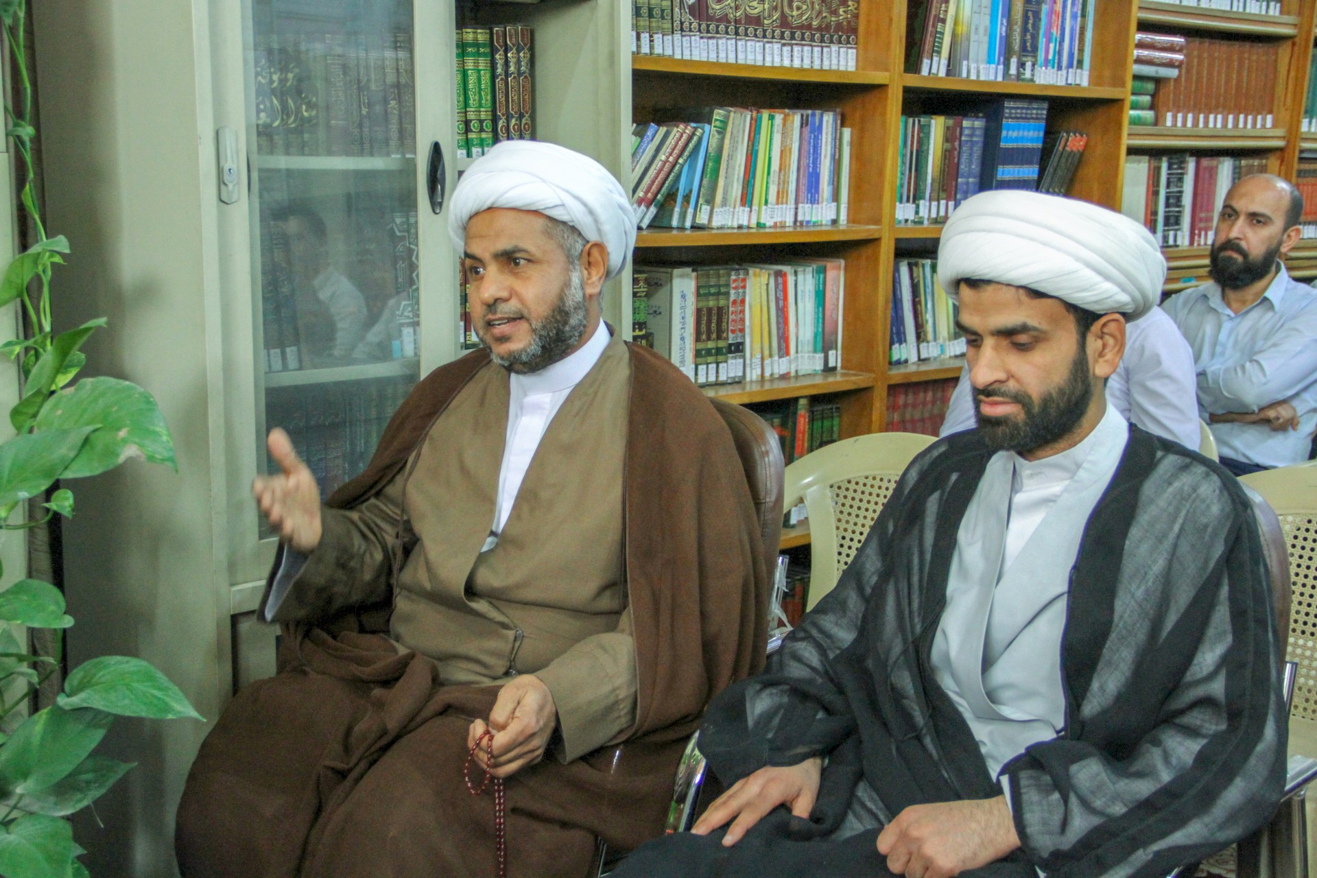 زيارةُ السيِّد رئيس القسم إلى مركز تراث الحِلَّة