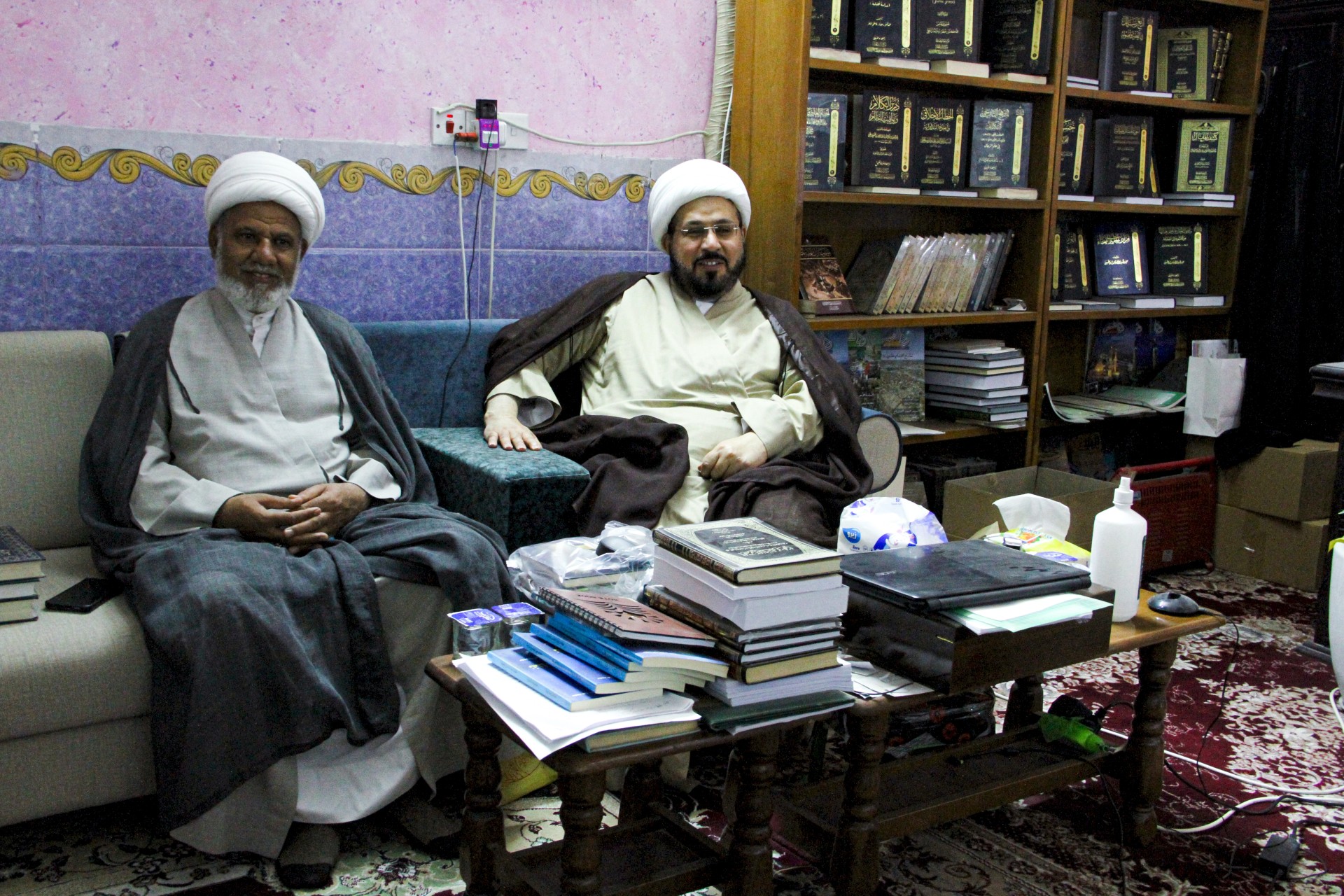 زيارة رئاسة قسم شؤون المعارف الإسلامية والإنسانية مركز تراث الحلة