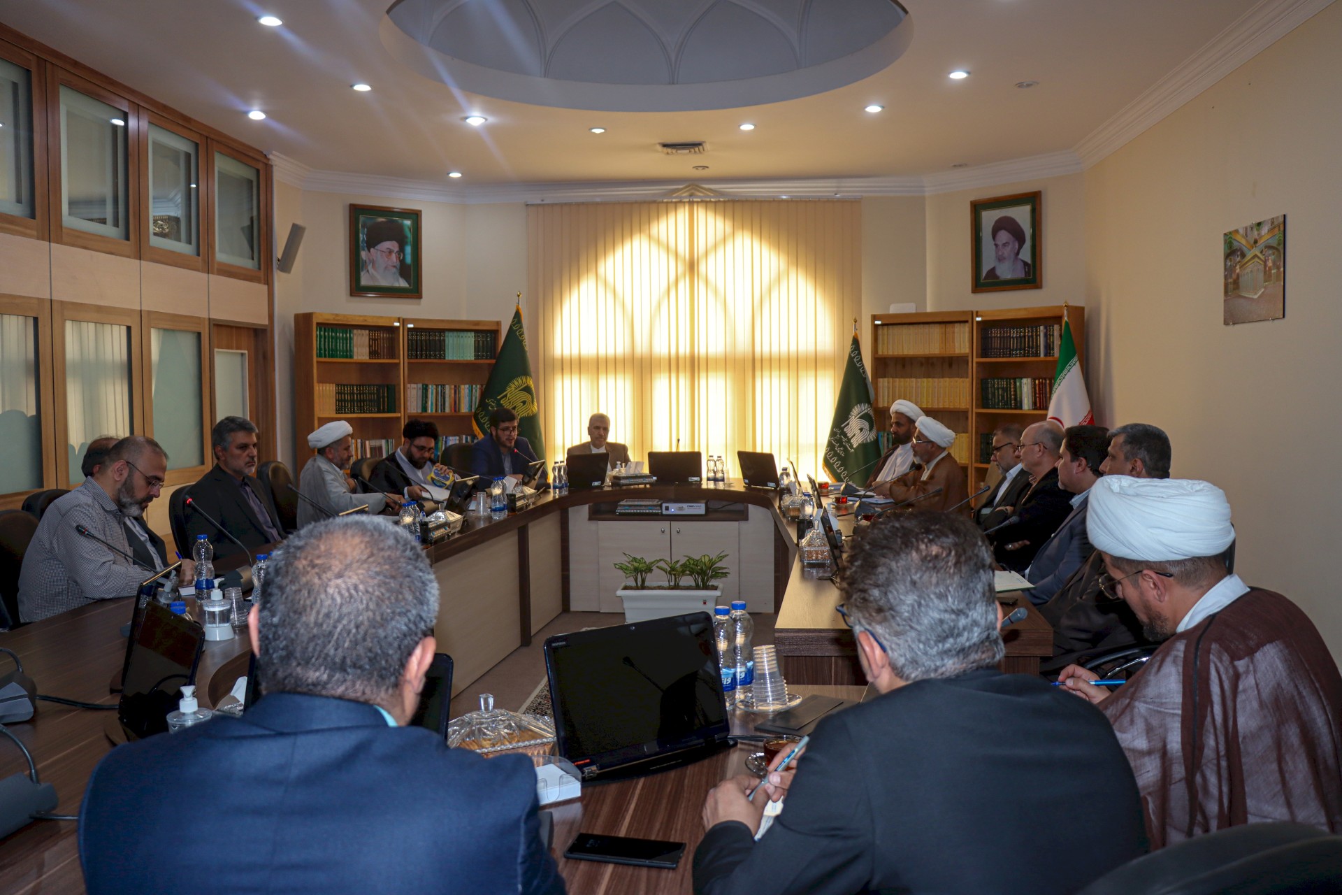 الشيخ الخويلديّ ضمن وفد العتبة العبَّاسيَّة المقدَّسة