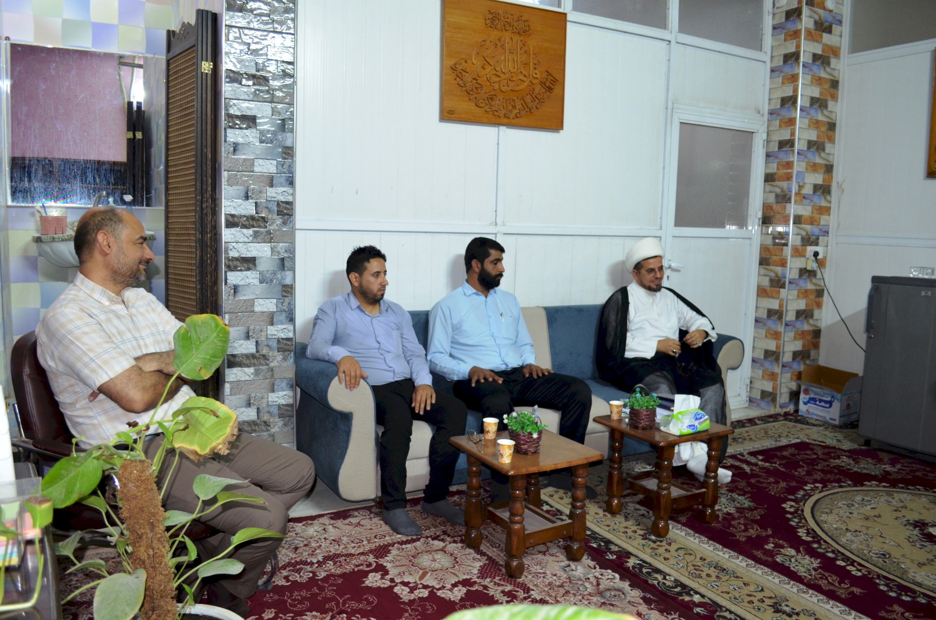 عضو مجلس إدارة العتبة العبَّاسيَّة المقدَّسة في زيارةٍ خاصَّة لمركز تُراث الحِلَّة
