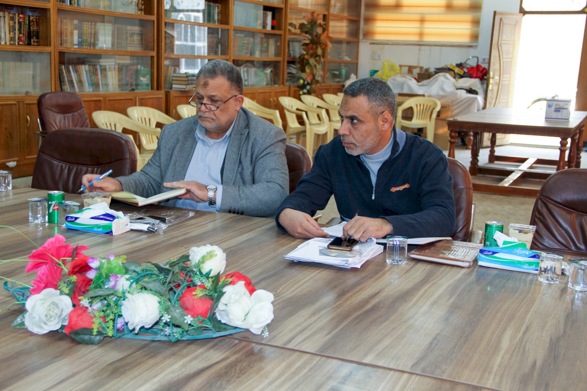 وفد المركز يشارك في تحضيرات المؤتمر العلميَّ الدولي الثالث عن السيِّدة الزهراء (عليها السلام)
