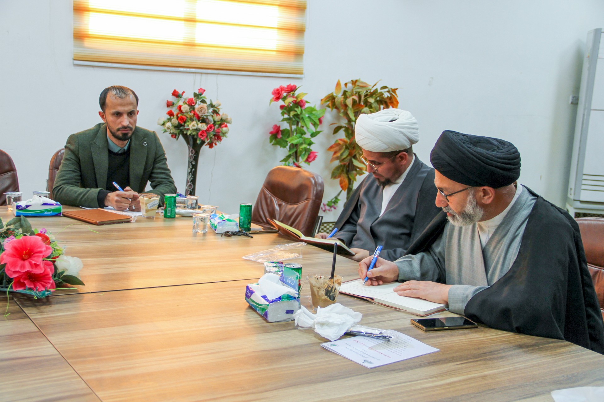 وفد المركز يشارك في تحضيرات المؤتمر العلميَّ الدولي الثالث عن السيِّدة الزهراء (عليها السلام)