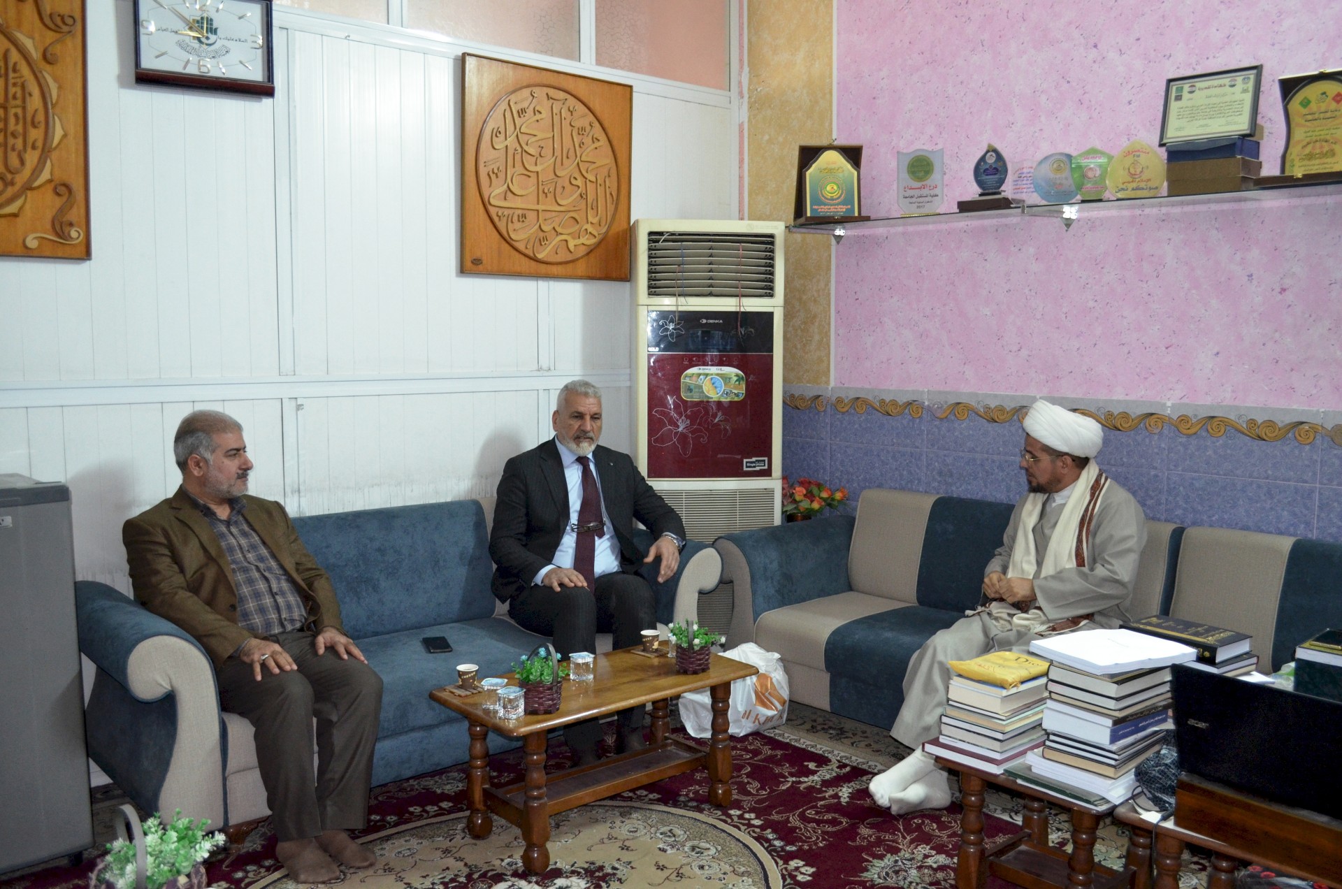 مدير مركز بابل للدراسات الحضاريَّة والتاريخيَّة في ضيافة مركز تراث الحِلَّة