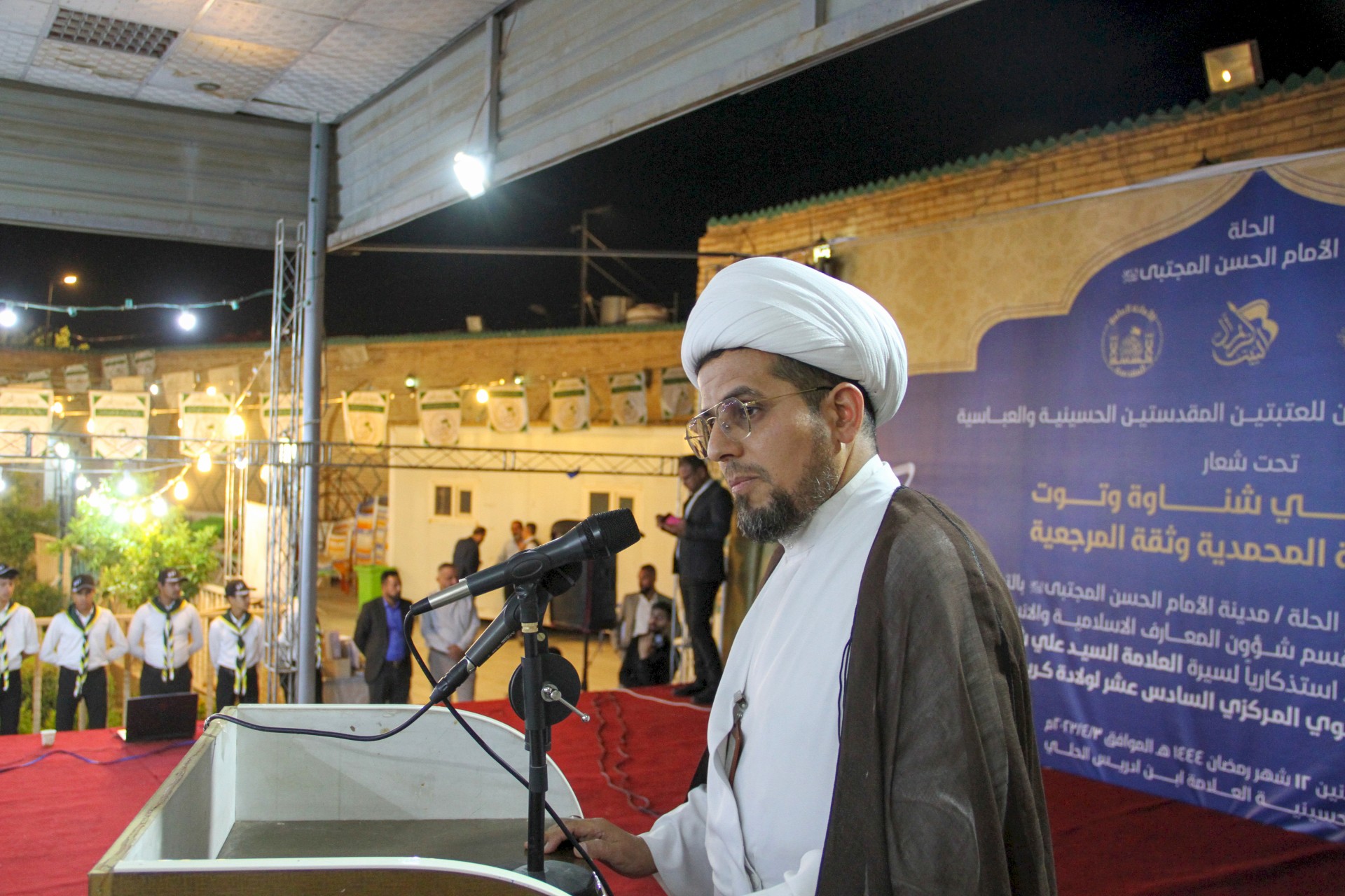 فعاليات مركز تراث الحِلَّة في المهرجان السنويّ المركزي لولادة كريم أهل البيت (عليه السلام)
