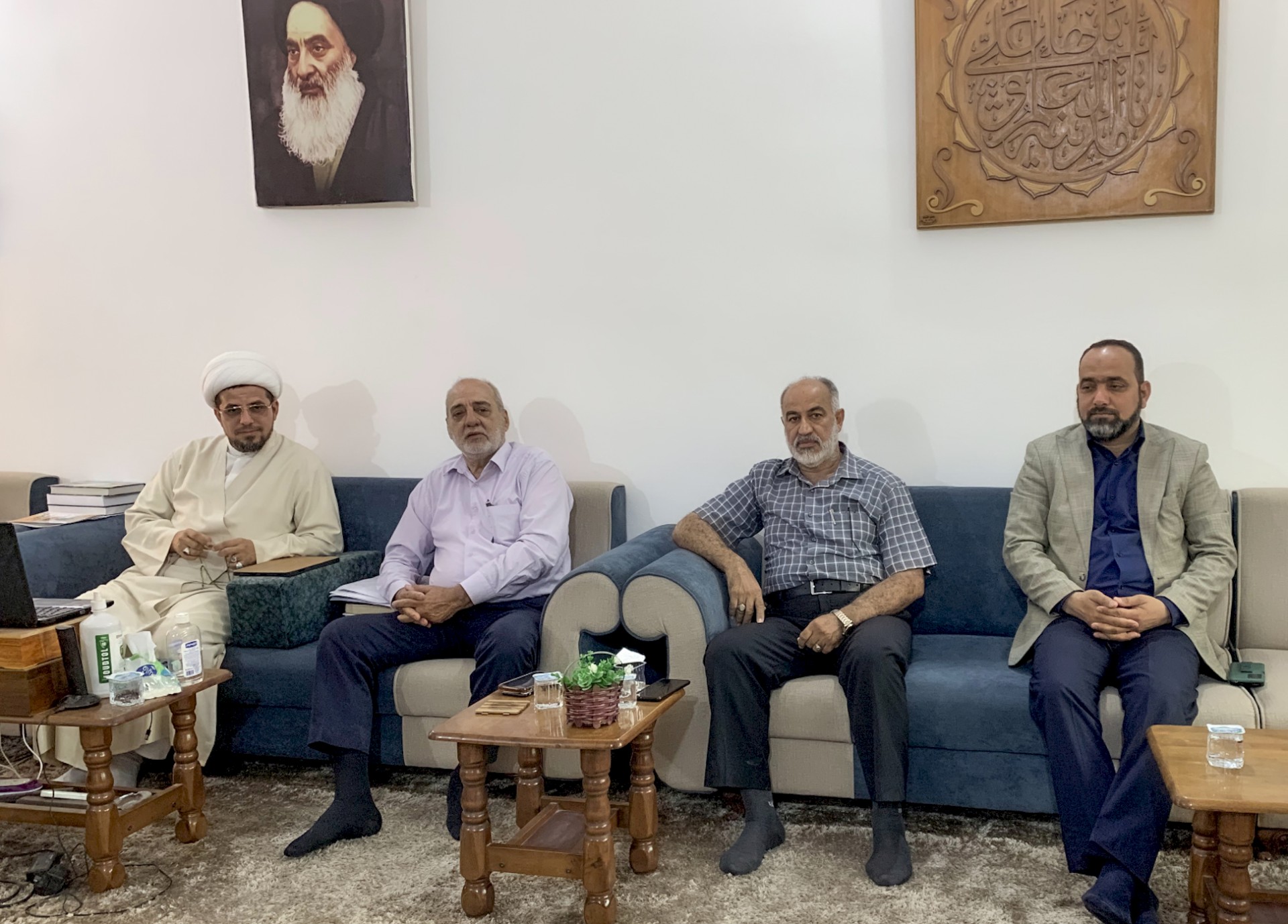 مُناقشة فعاليات "أسبوع الإمامة"  في رحاب مركز تراث الحِلَّة
