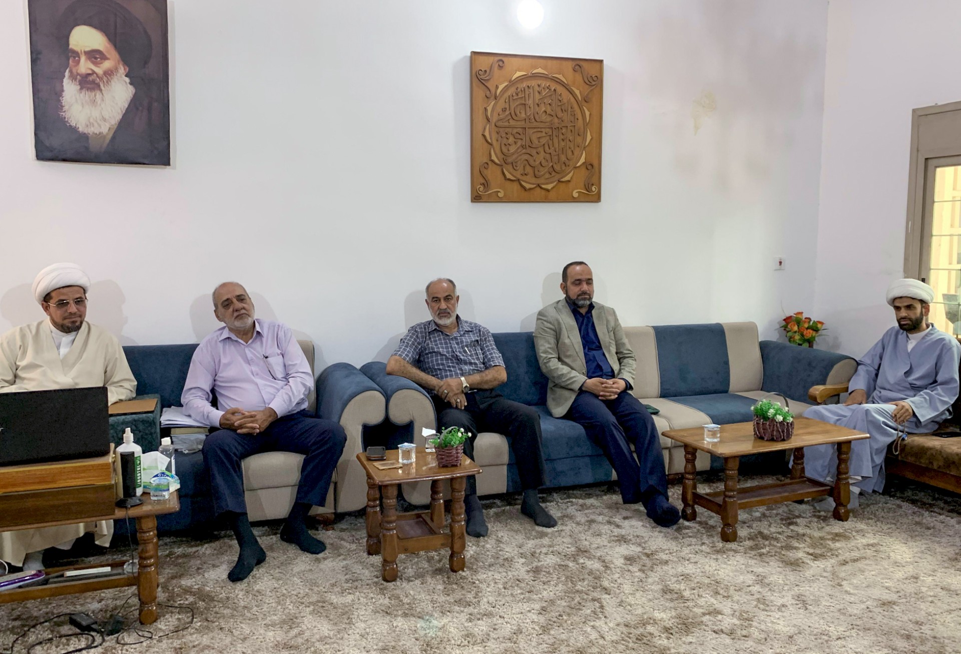 مُناقشة فعاليات "أسبوع الإمامة"  في رحاب مركز تراث الحِلَّة
