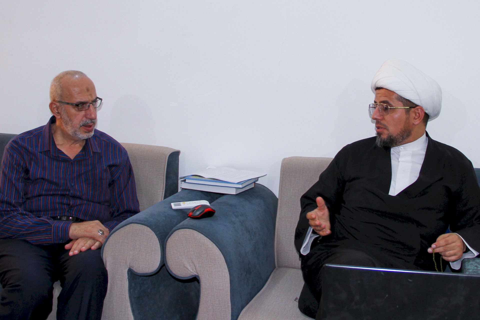 الشيخ حسن آل سعيد البحرانيّ في ضيافة مركز تراث الحِلَّة