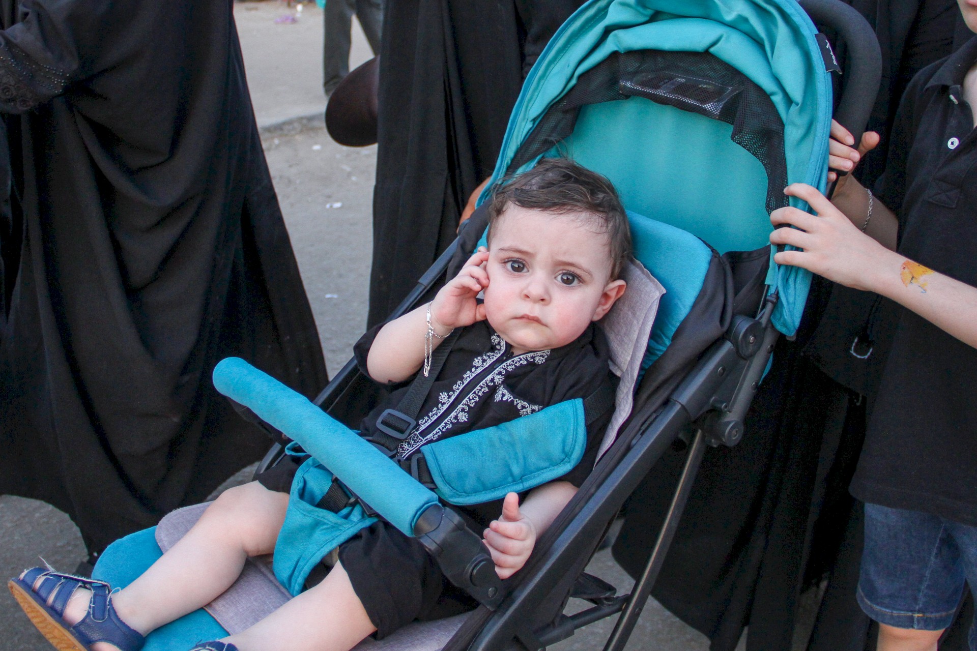 موكب مركز تراث الحلة بخدمة زوار ابي الاحرار