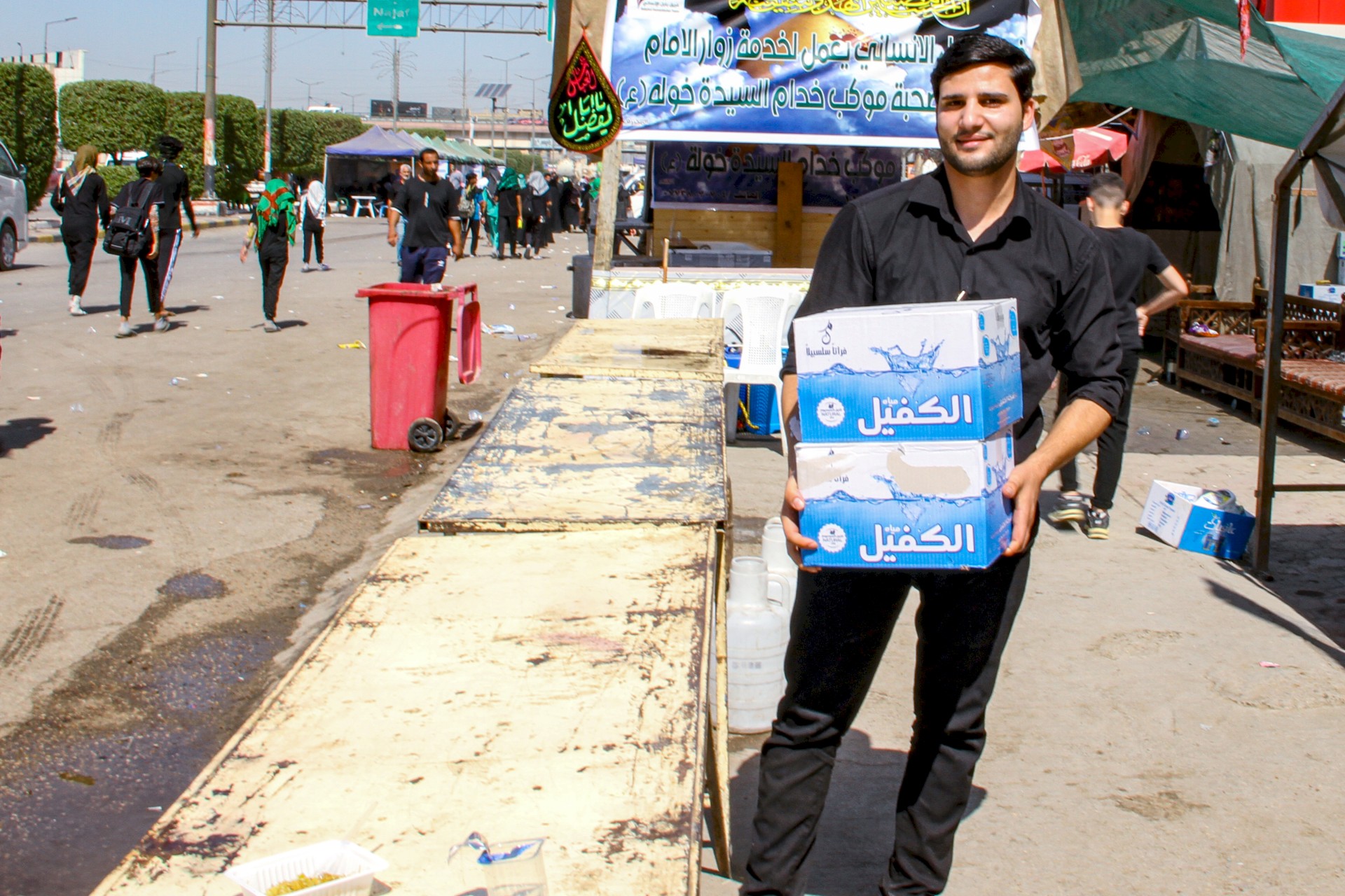 مركز تراث الحلّة ينال شرف خدمة زوّار أبي الأحرار (عليه السلام)