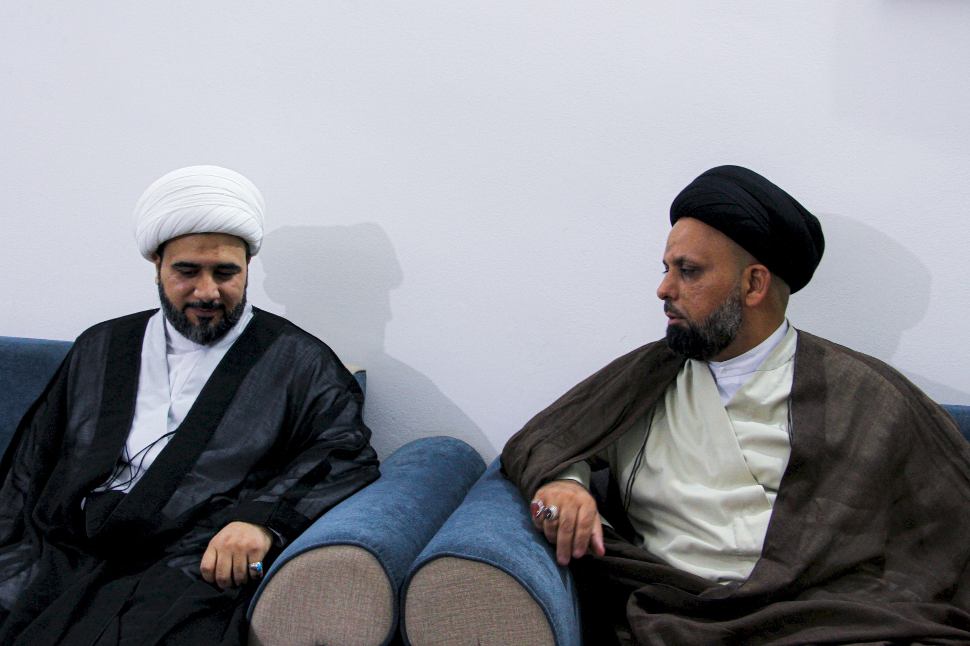 السيد الزاملي والشيخ السيلاوي في ضيافة مركز تراث الحلة
