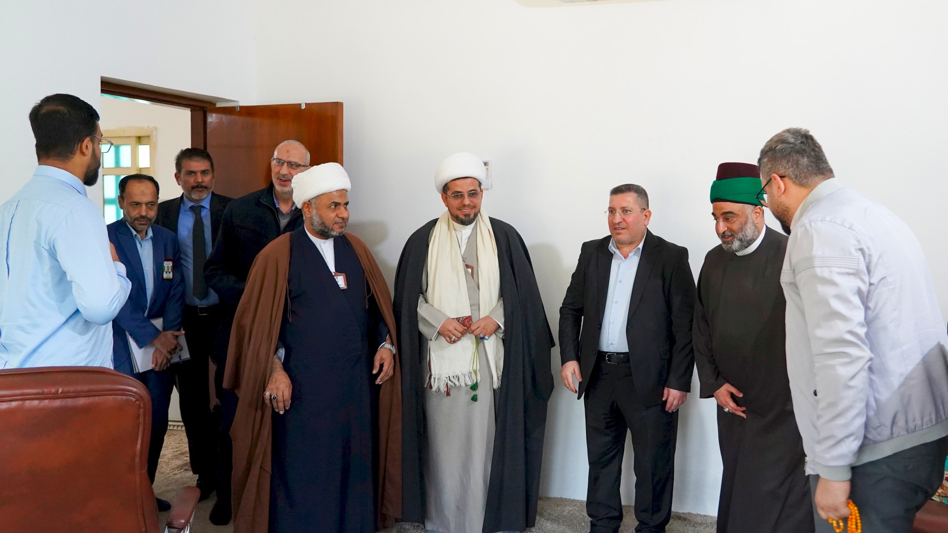 الأمين العام للعتبة العبّاسية المقدسة في رحاب مركز تراث الحلة
