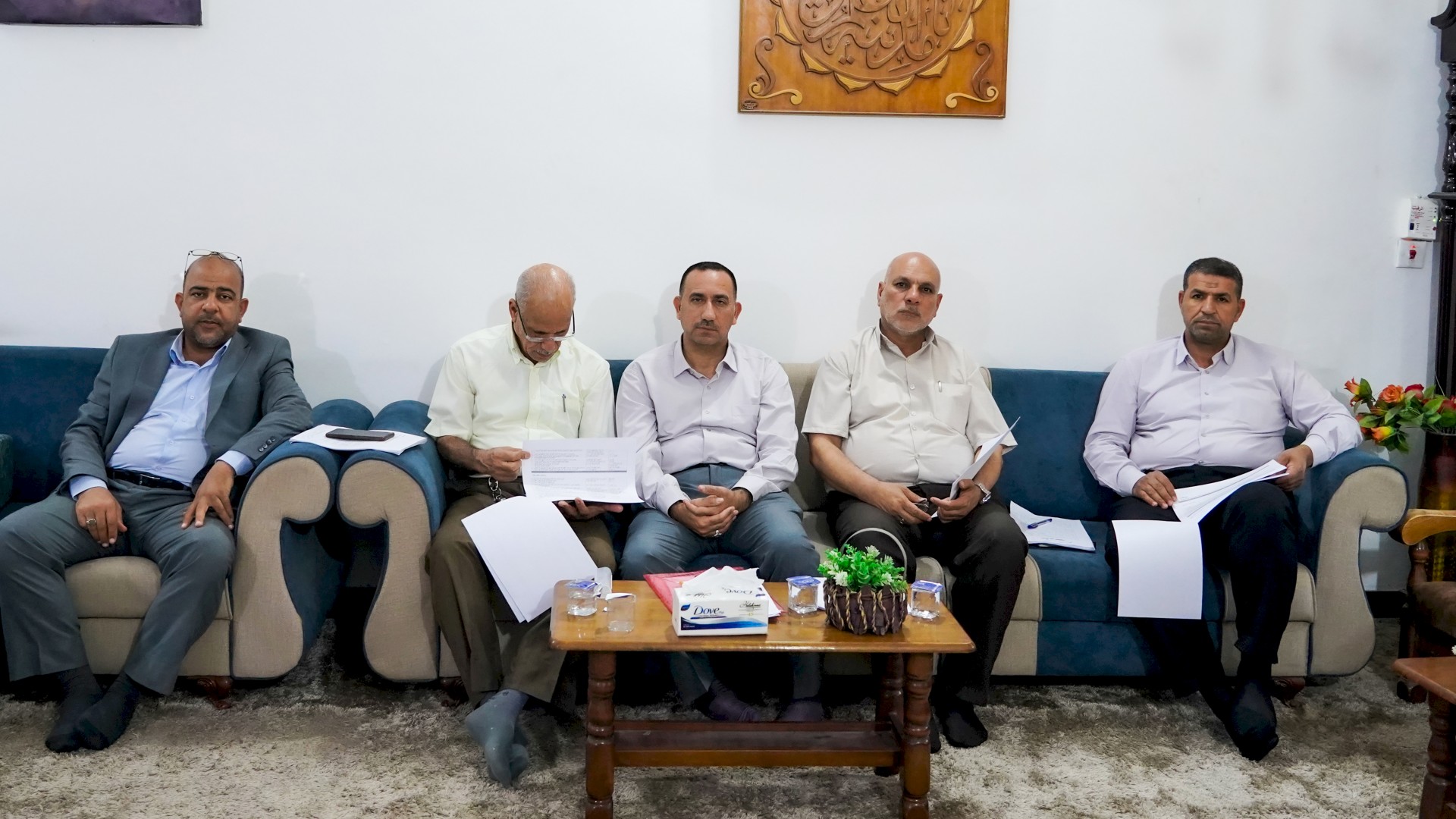 الهيأة العلميّة لمجلَّة (تراث الحلة) المُحكَّمة تعقدُ اجتماعها الـدوريّ