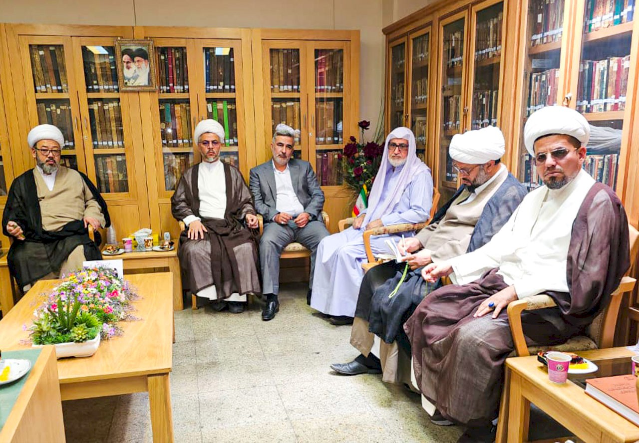 الشيخ الخويلديّ في وفد العتبة العبَّاسيَّة المقدَّسة