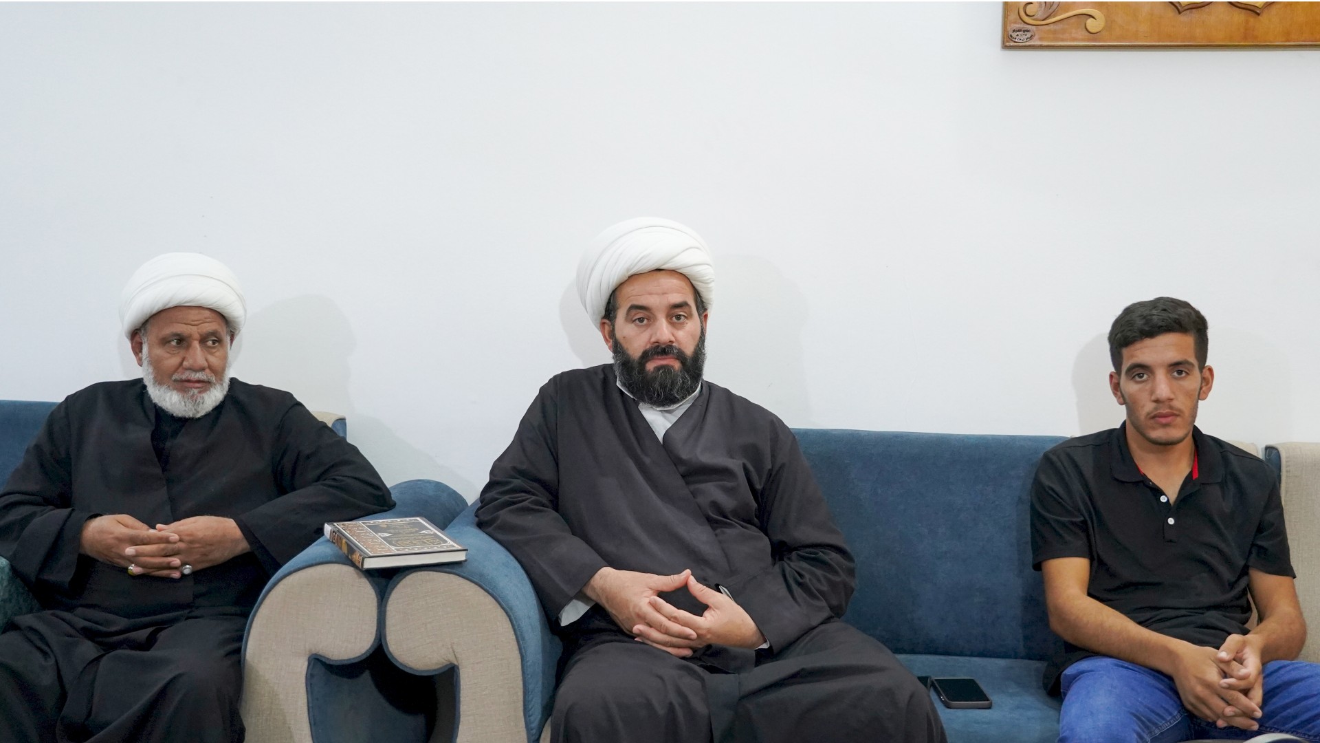 الشيخان عليّ الأسدي وعامر المعموريّ في ضيافة مركز تراث الحلة