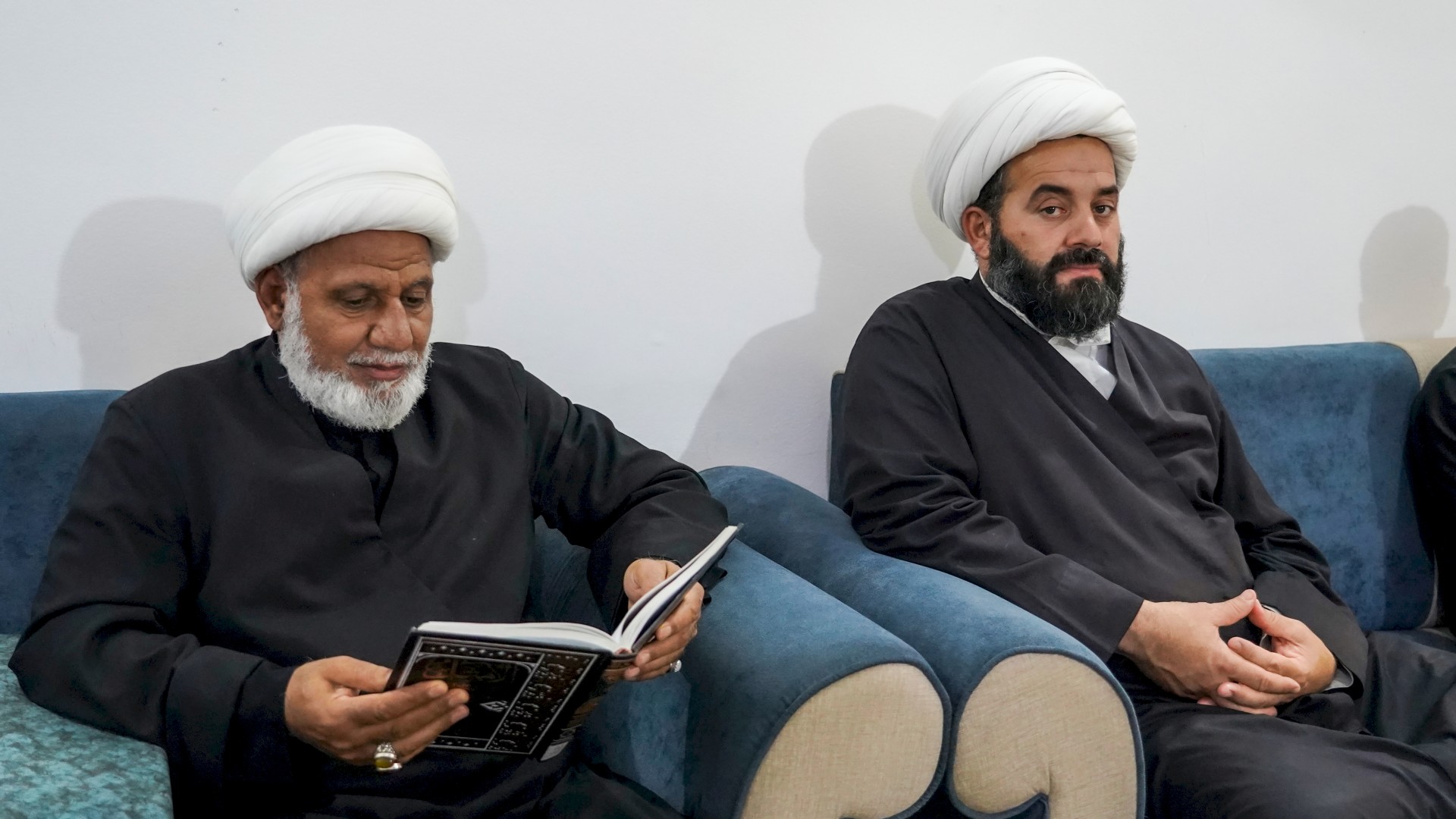 الشيخان عليّ الأسدي وعامر المعموريّ في ضيافة مركز تراث الحلة