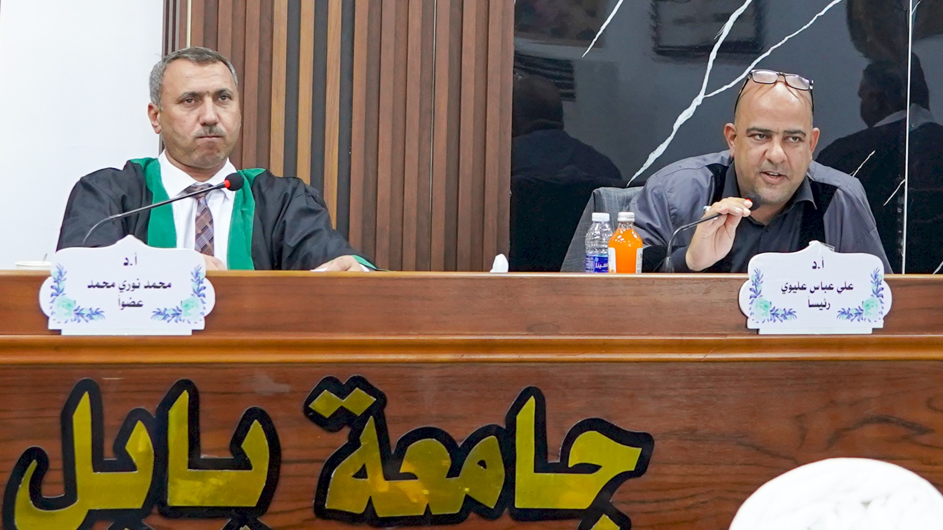 مناقشة رسالة ماجستير في أحد الإصدارات التحقيقيّة للعتبة العبّاسية المقدّسة