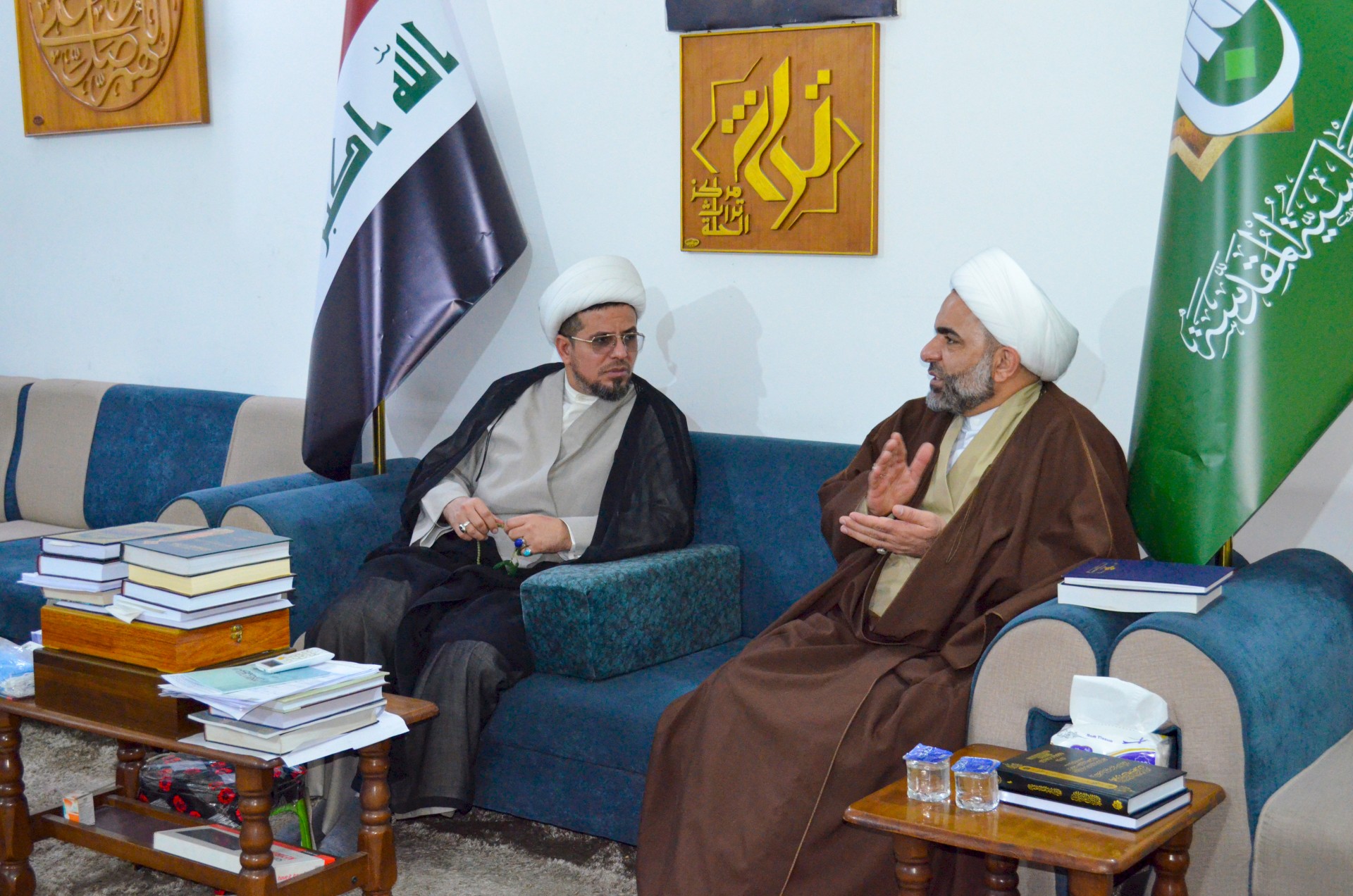 الشيخ الكُميتيّ في ضيافة مركز تراث الحلّة
