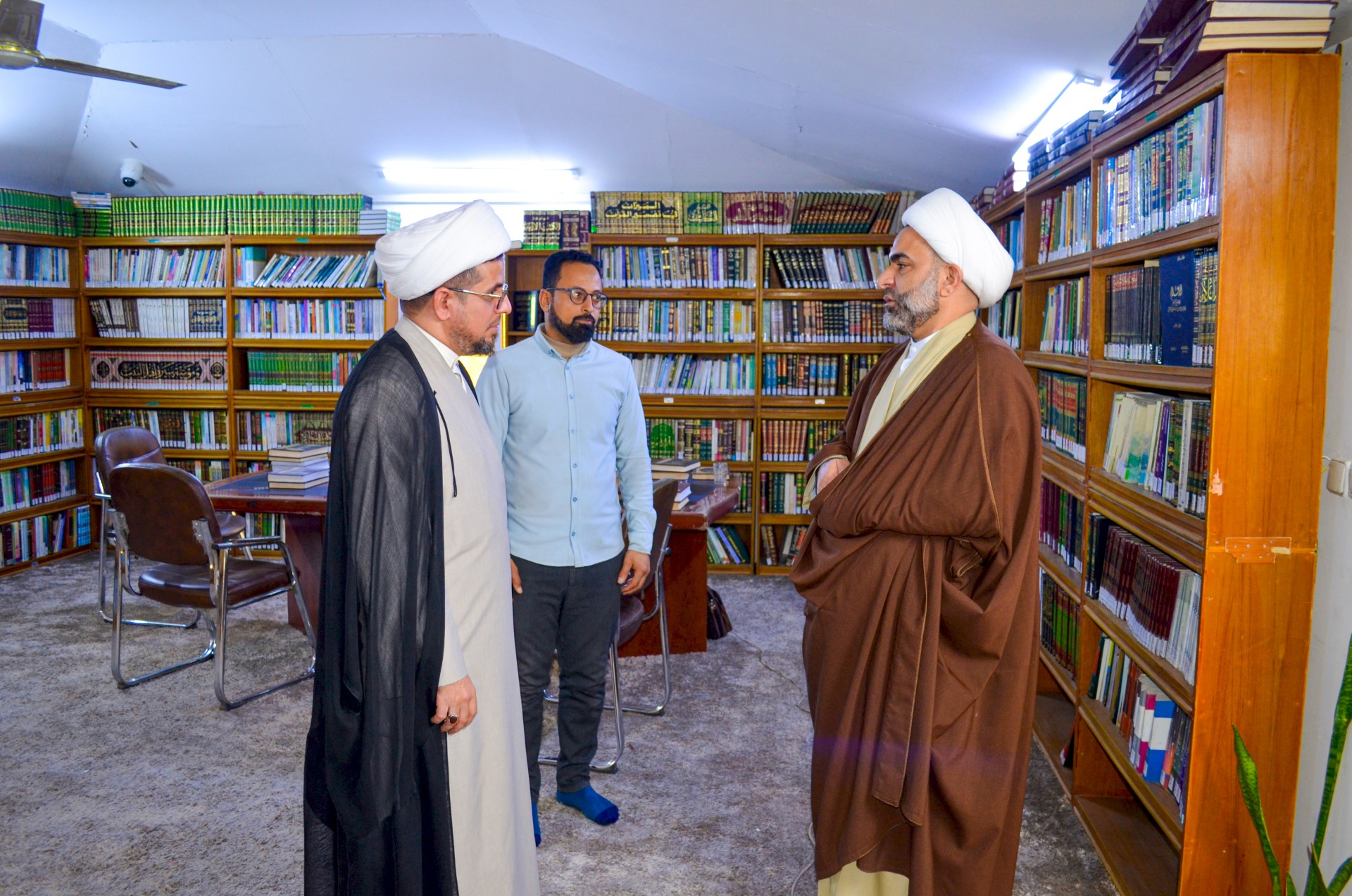 الشيخ الكُميتيّ في ضيافة مركز تراث الحلّة
