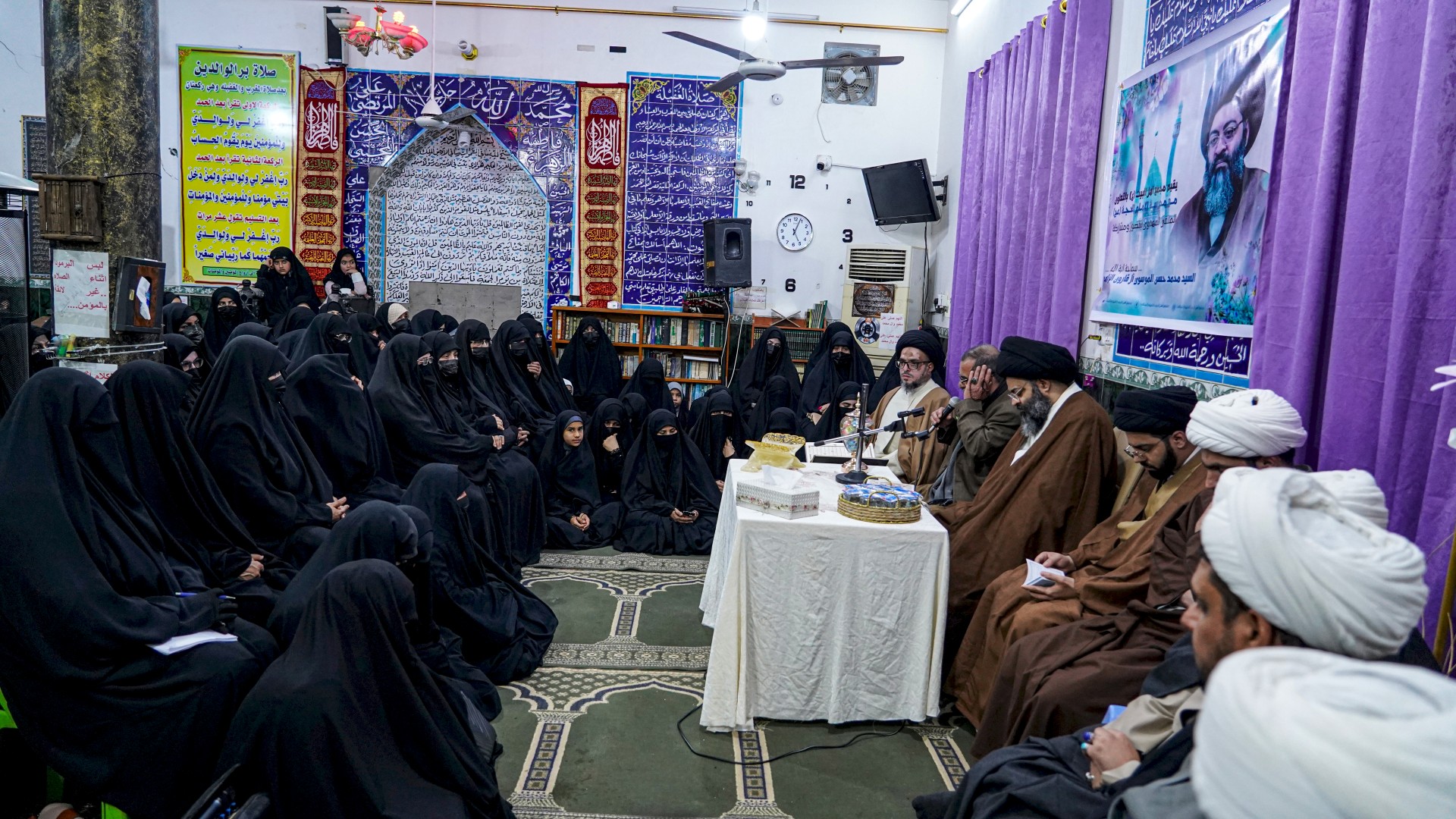 سماحة السيّد القارونيّ (دام عزه) يحلّ ضيفًا على مدينة الحلّة الفيحاء