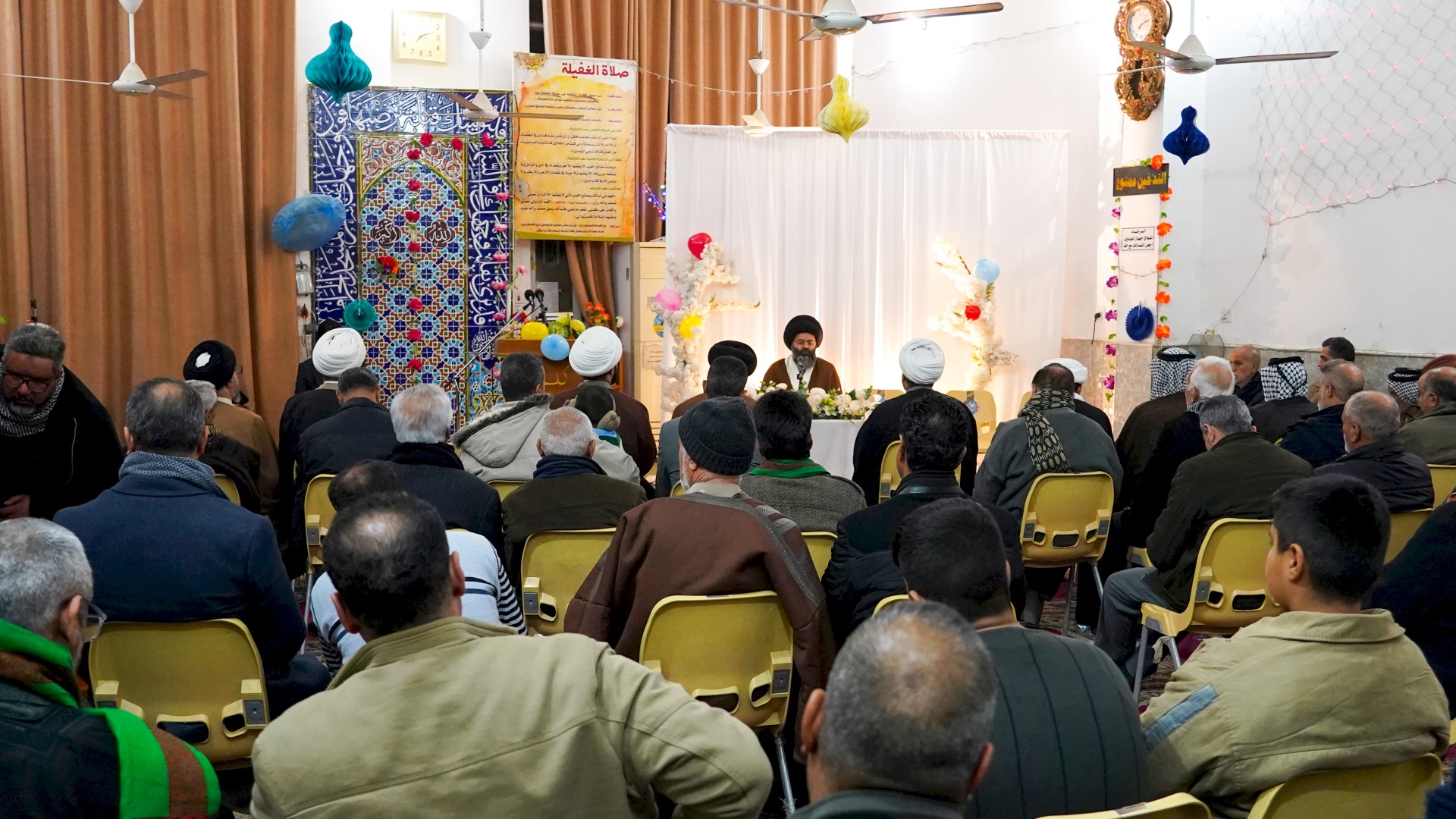 سماحة السيّد القارونيّ (دام عزه) يحلّ ضيفًا على مدينة الحلّة الفيحاء