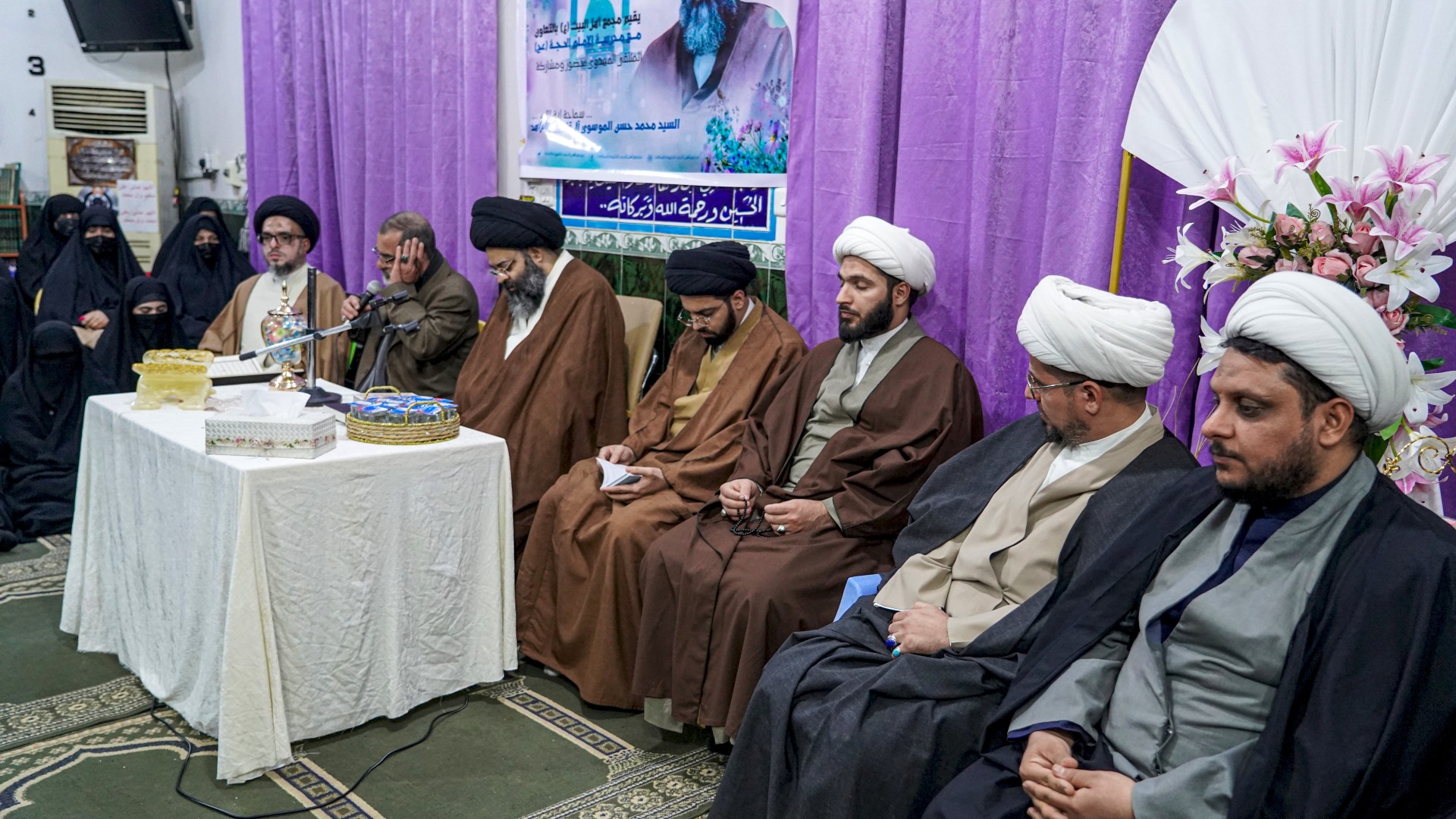 سماحة السيّد القارونيّ (دام عزه) يحلّ ضيفًا على مدينة الحلّة الفيحاء