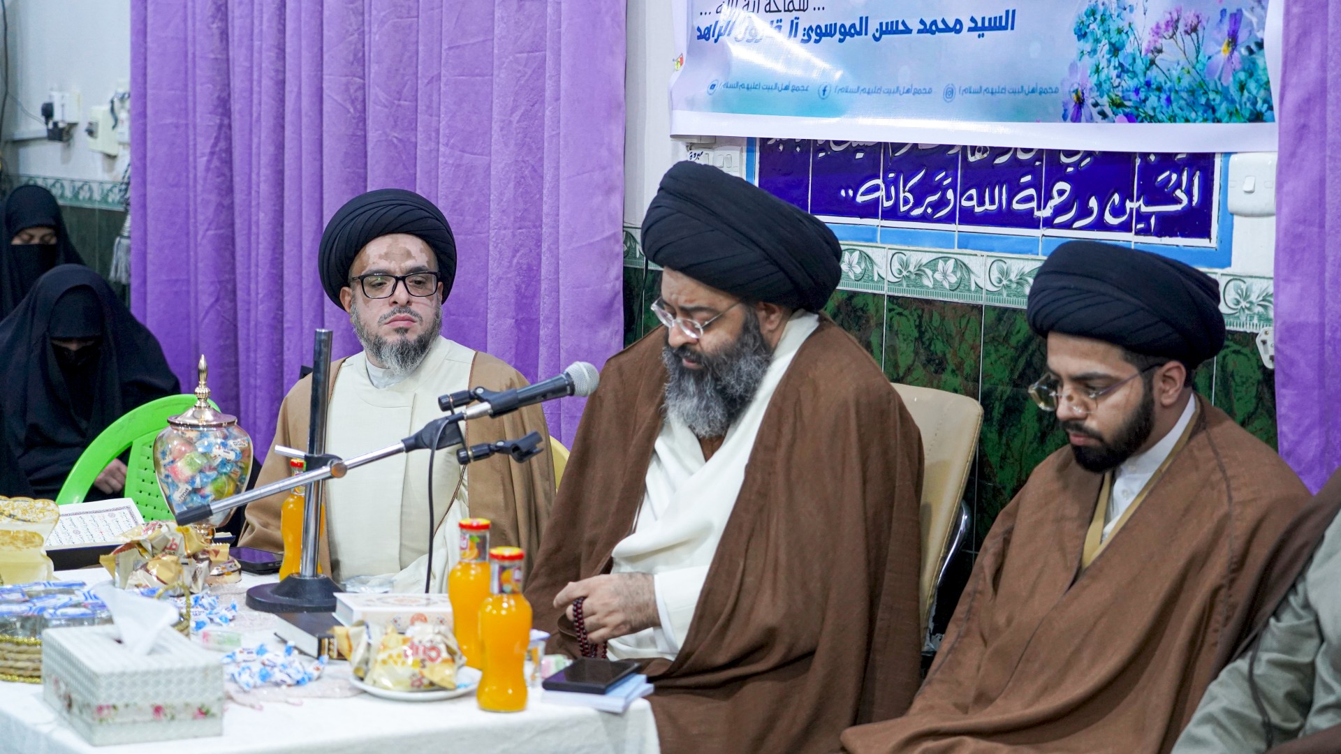 سماحة السيّد القارونيّ (دام عزه) يحلّ ضيفًا على مدينة الحلّة الفيحاء