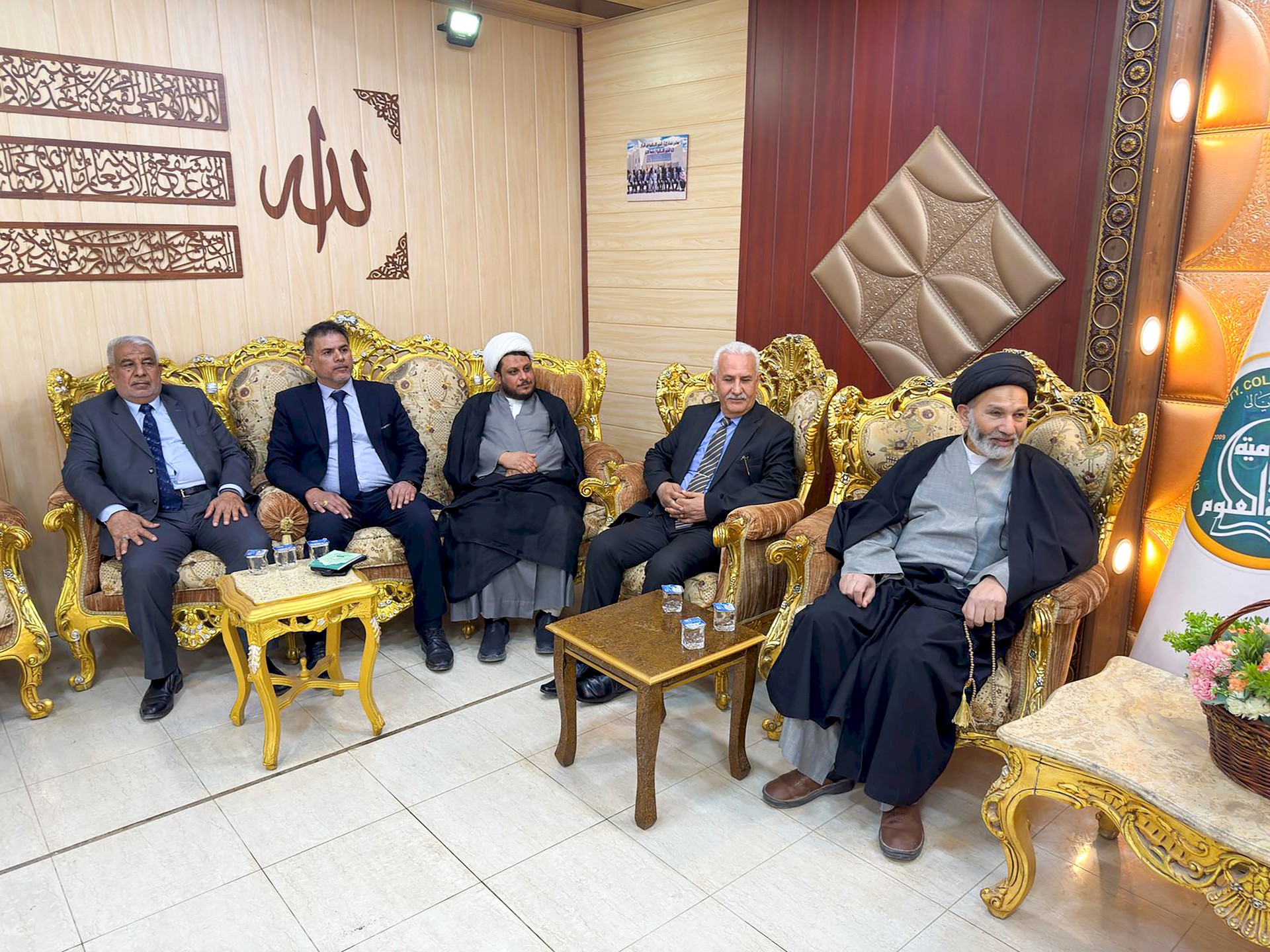 وفدُ المُؤتمر العلميّ الدّوليّ لسيّدة نِساء العالمين (عليها السلام) في ضيافةِ جامعَتَي ميسان، وديالى