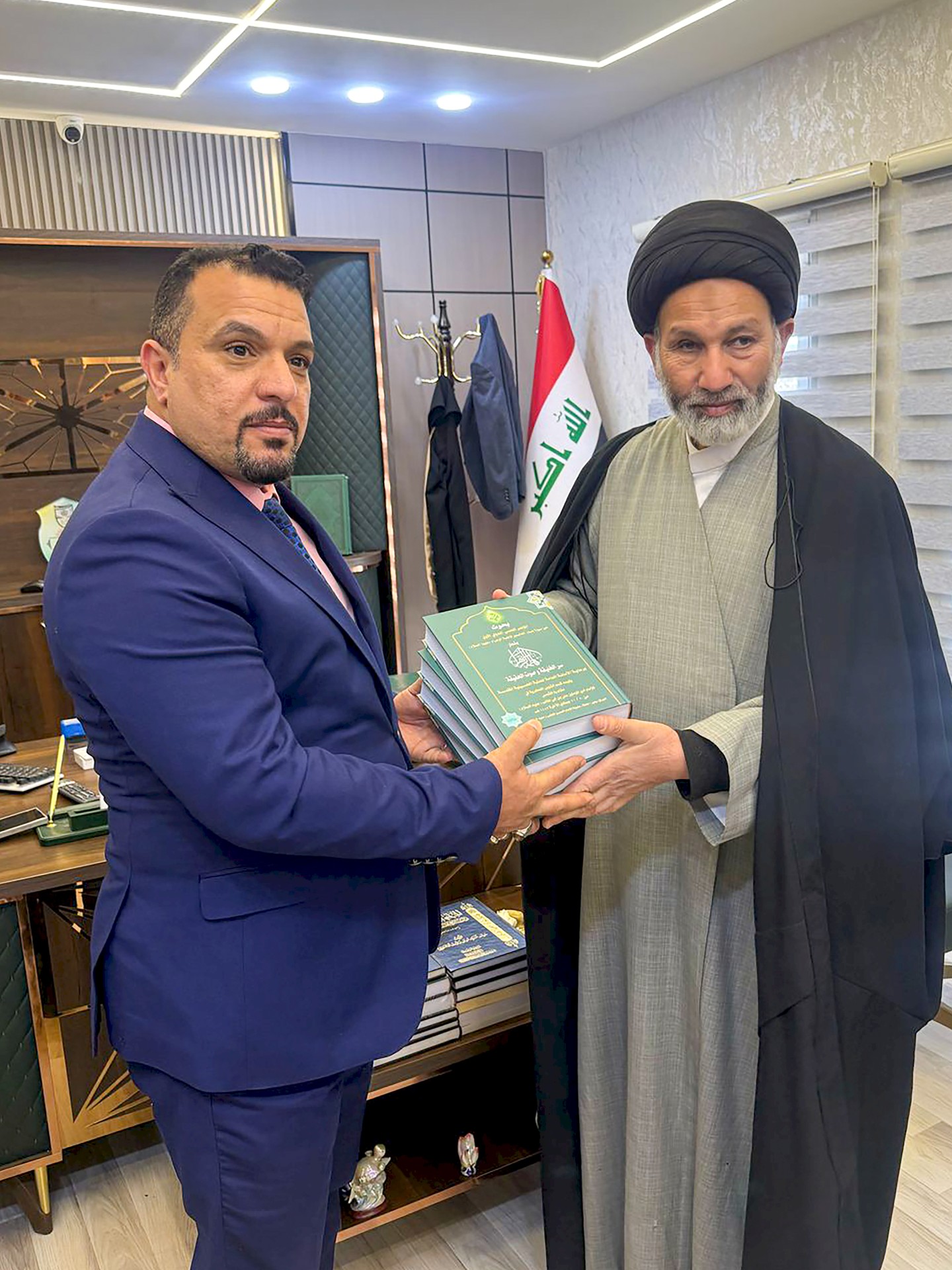 وفدُ المُؤتمر العلميّ الدّوليّ لسيّدة نِساء العالمين (عليها السلام) في ضيافةِ جامعَتَي ميسان، وديالى