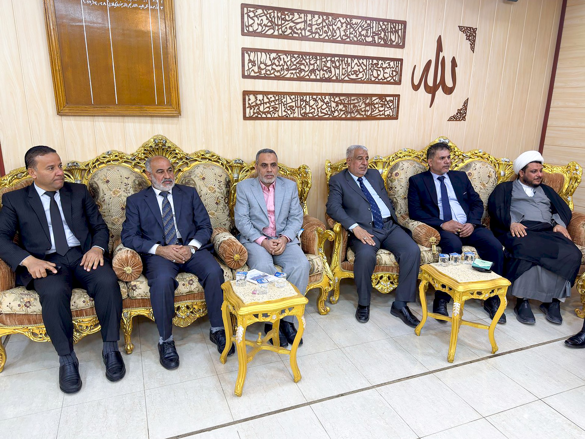وفدُ المُؤتمر العلميّ الدّوليّ لسيّدة نِساء العالمين (عليها السلام) في ضيافةِ جامعَتَي ميسان، وديالى