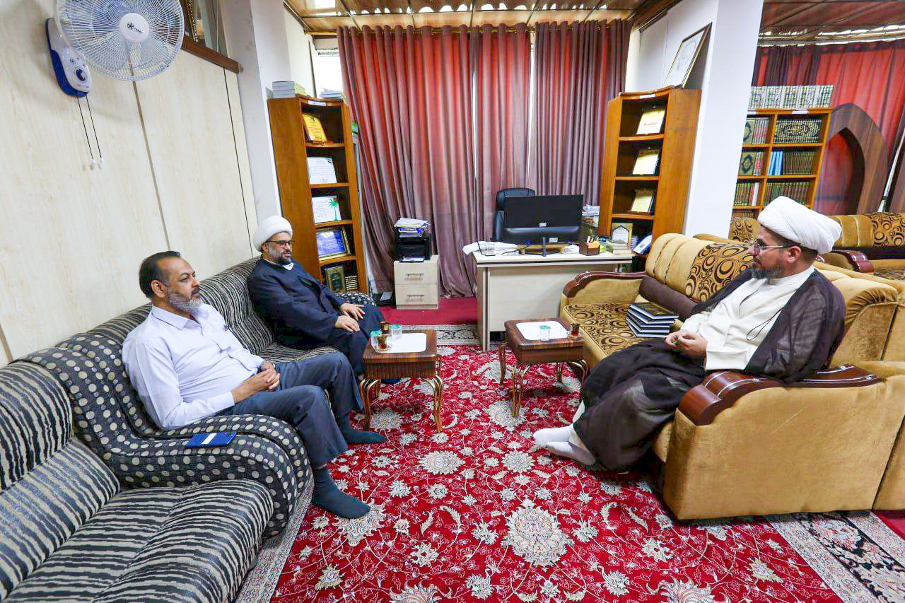 زيارة مدير مركز تراث الحلّة الشيخ صادق الخويلدي إلى مركز تراث البصرة