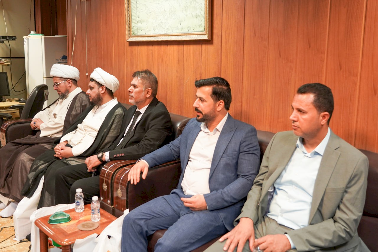 وفد مركز تراث الحلّة في زيارة علميّة إلى النّجف الأشرف