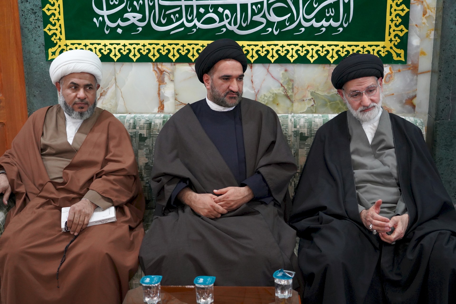 سماحة المتولي الشرعي للعتبة الحسينية (دام عزه) يلتقي وفد اللجنة التحضيرية والعلمية للمؤتمر العلمي الدولي الخامس عن سيدة نساء العالمين فاطمة الزهراء (عليها السلام)