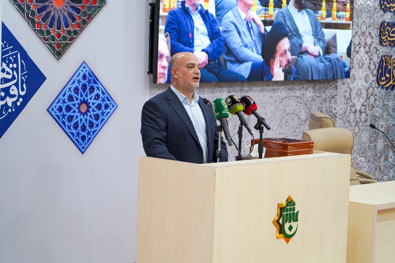 وفد مركز تراث الحلّة يشارك في المؤتمر العلميّ التمهيديّ الأوّل لإحياء ألفيّة الحوزة العلميّة في النجف الأشرف
