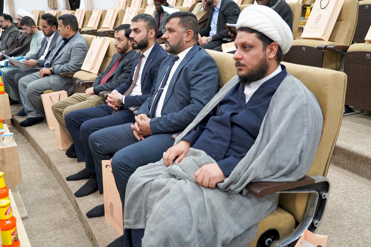 وفد مركز تراث الحلّة يشارك في المؤتمر العلميّ التمهيديّ الأوّل لإحياء ألفيّة الحوزة العلميّة في النجف الأشرف
