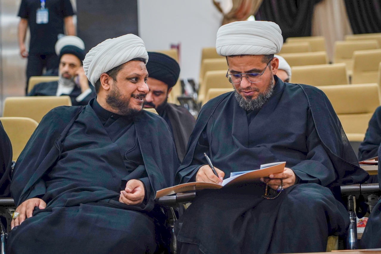 وفد مركز تراث الحلّة يحضر فعاليات المؤتمر العلميّ الدوليّ الثالث عشر لفكر الإمام الحسن المُجتبى (عليه السلام)