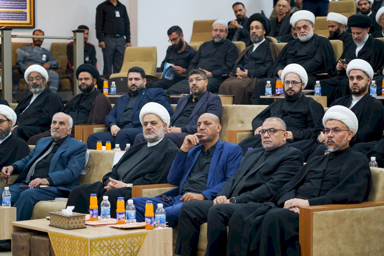 وفد مركز تراث الحلّة يحضر فعاليات المؤتمر العلميّ الدوليّ الثالث عشر لفكر الإمام الحسن المُجتبى (عليه السلام)