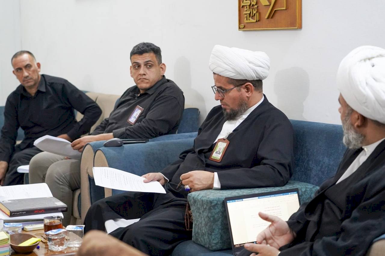 إدارة مركز تراث الحلّة تبحث الأطر الأساسيّة لعمل وحدة الدِّراسات وخطّتها السّنويّة