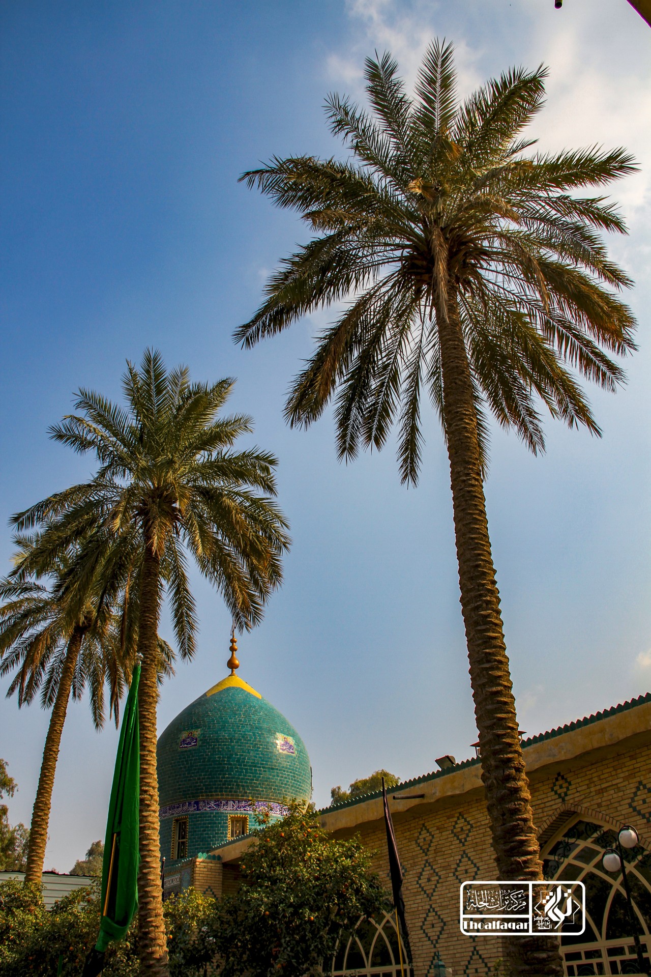 مرقد العلاّمة ابن إدريس الحلي - مدينة الحلة - اعلام مركز تراث الحلة