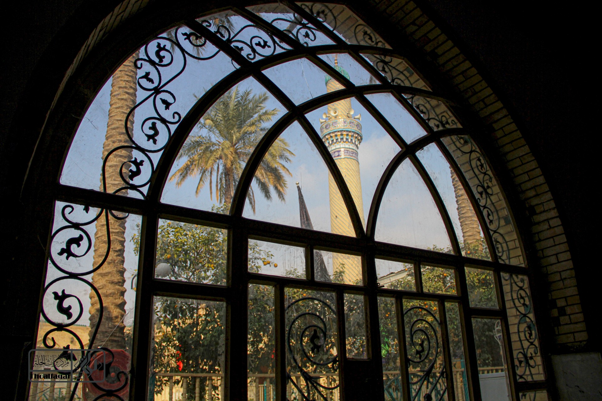 مرقد العلاّمة ابن إدريس الحلي - مدينة الحلة - اعلام مركز تراث الحلة