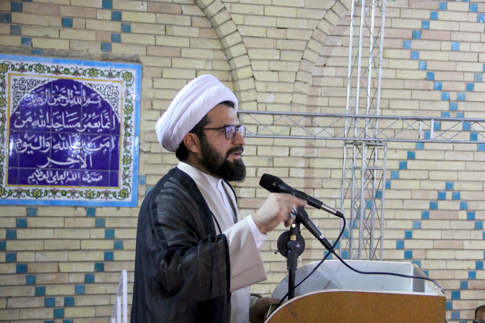 تقرير مصور عن المهرجان السنوي السادس لولادة كريم أهل البيت عليه السلام خلال الحفل الاستذكاري الخاص بآية الله السيد علي شناوة وتوت (قدس سرّه)