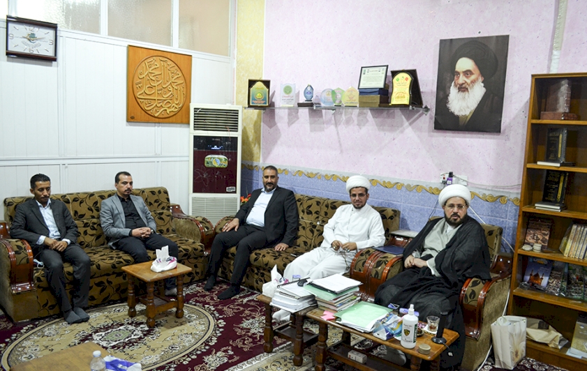 الشيخ عمار الهلالي  في ضيافة مركز تراث الحلة
