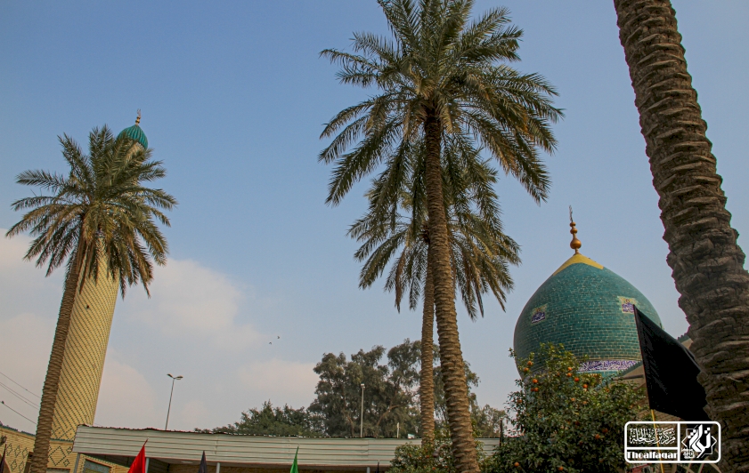 مرقد العلاّمة ابن إدريس الحلي - مدينة الحلة - اعلام مركز تراث الحلة