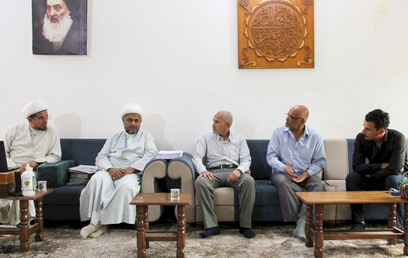 وفدُ مزار السيِّد علي بن طاووس في رحاب مركز تراث الحِلَّة..